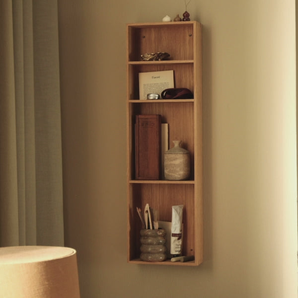 BON oak veneer shelf