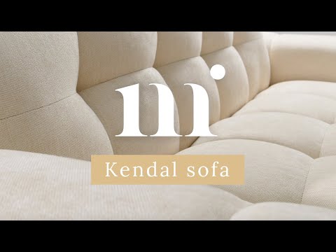 4-seater velvet sofa kendal gray