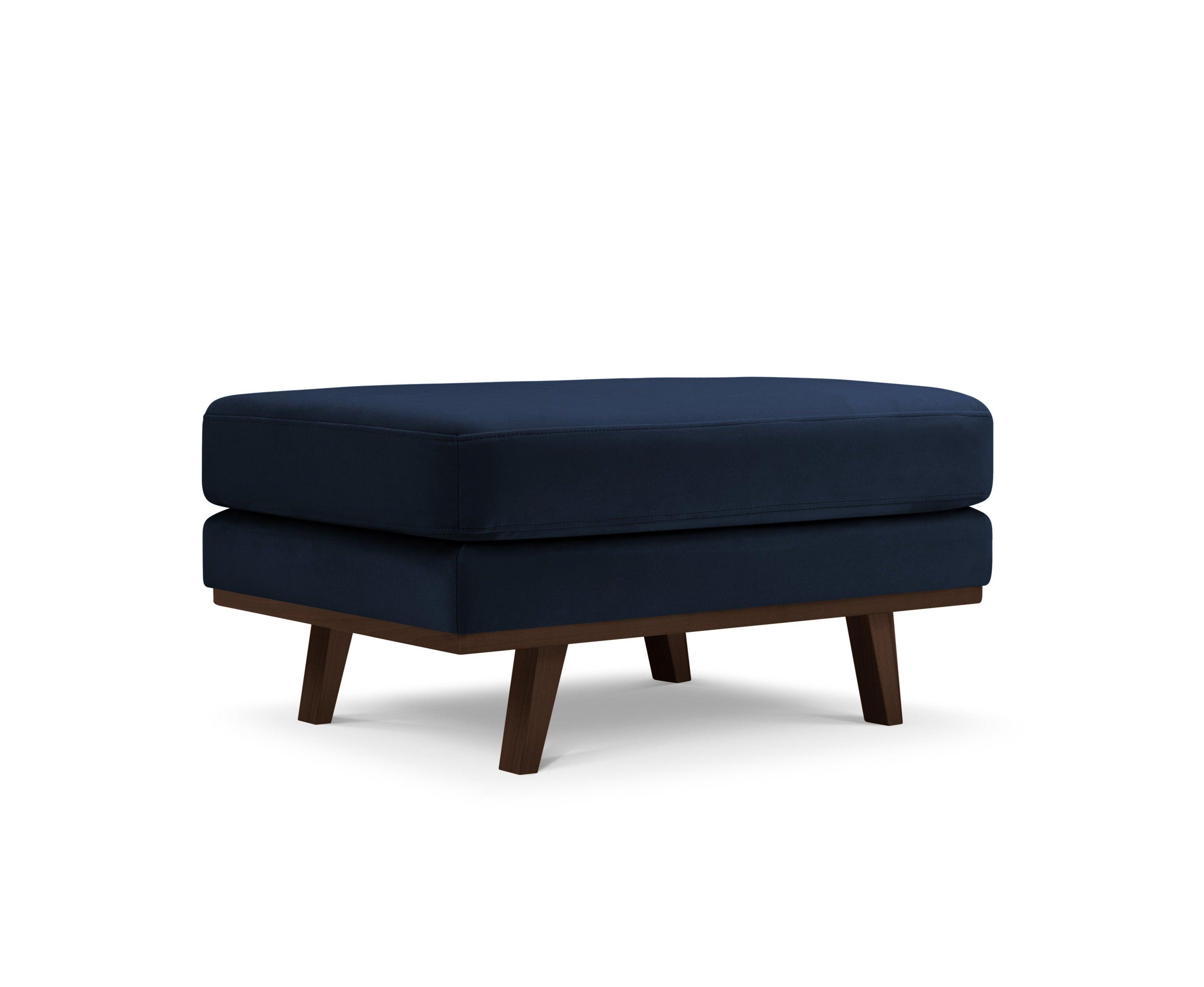 Puf aksamitny HEBE granat królewski Mazzini Sofas    Eye on Design