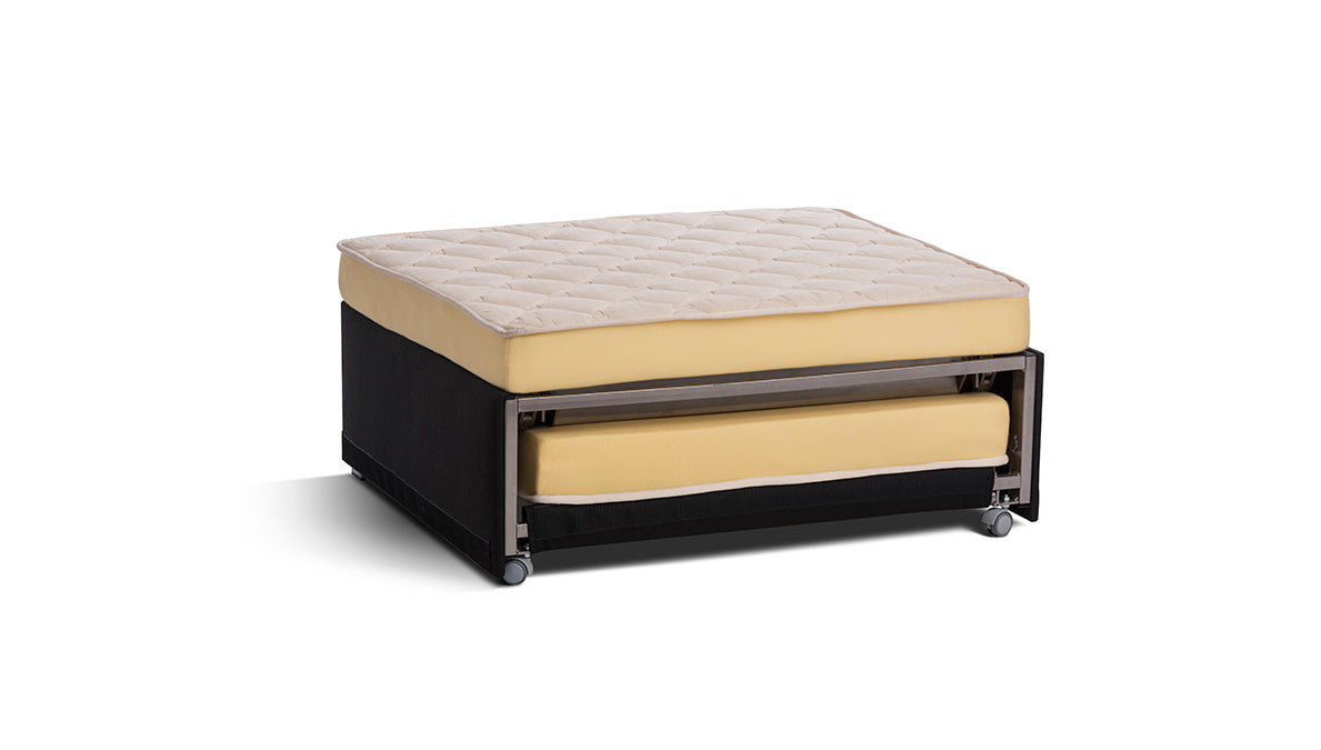 UMO Upholstered Sofa Bed Pouf