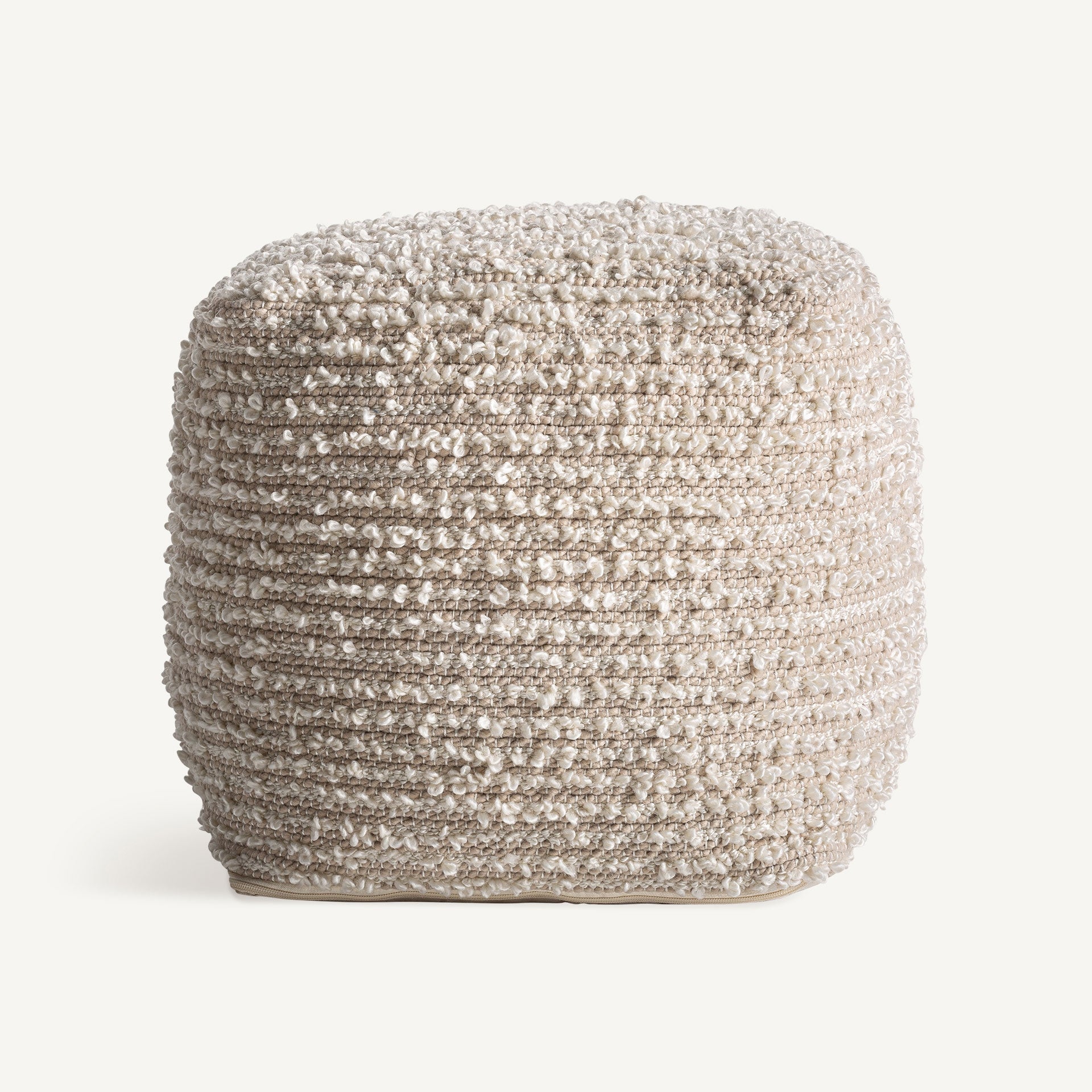 Puff für den Außenbereich ALEPH beige