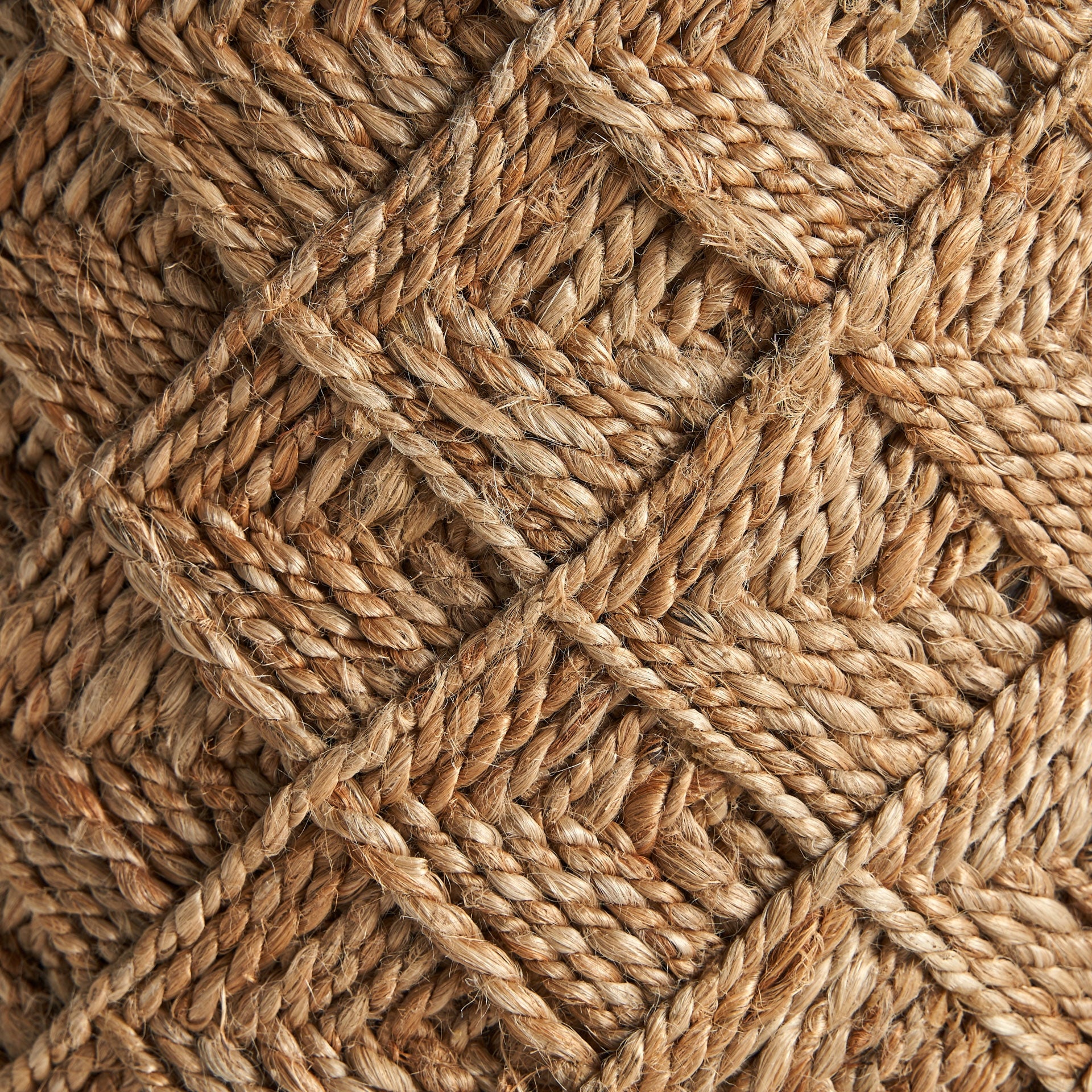 Puff ELGIN Jute