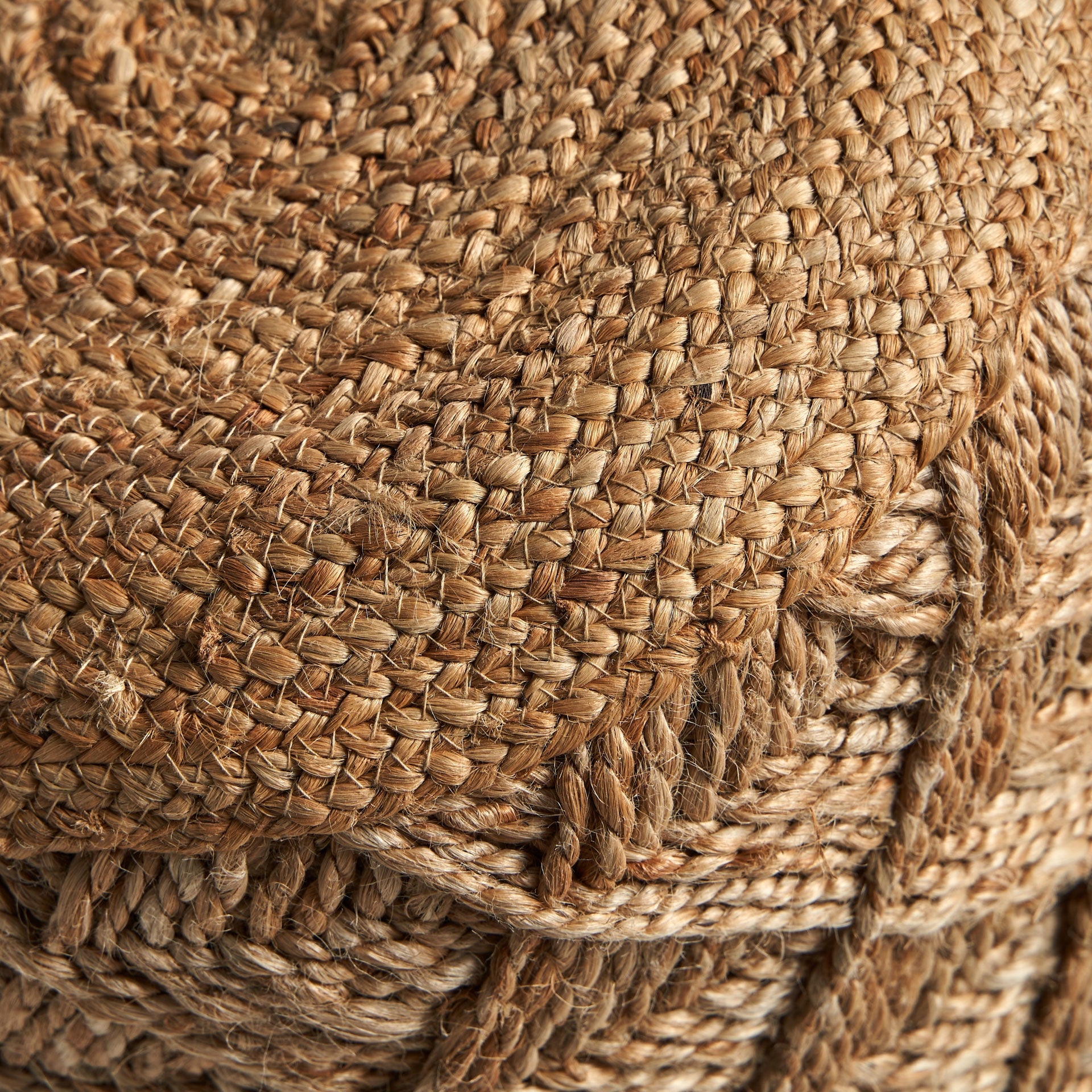 Puff ELGIN Jute