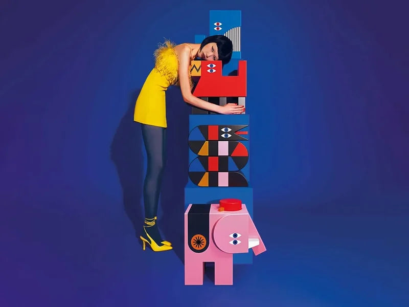 Couchtisch OGGIAN AZIZ rot