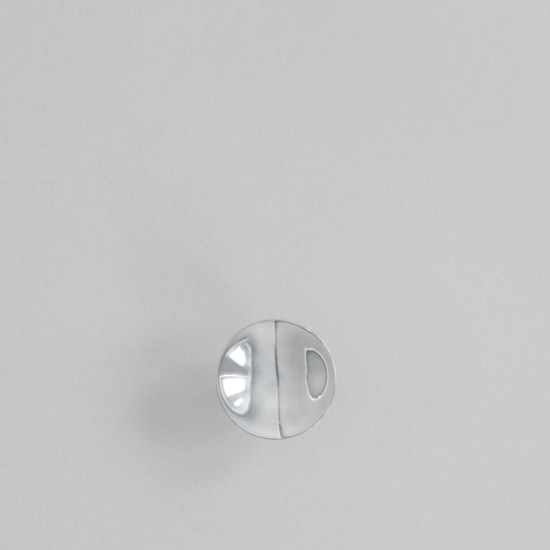 HIHAT-Knöpfe silber glänzend