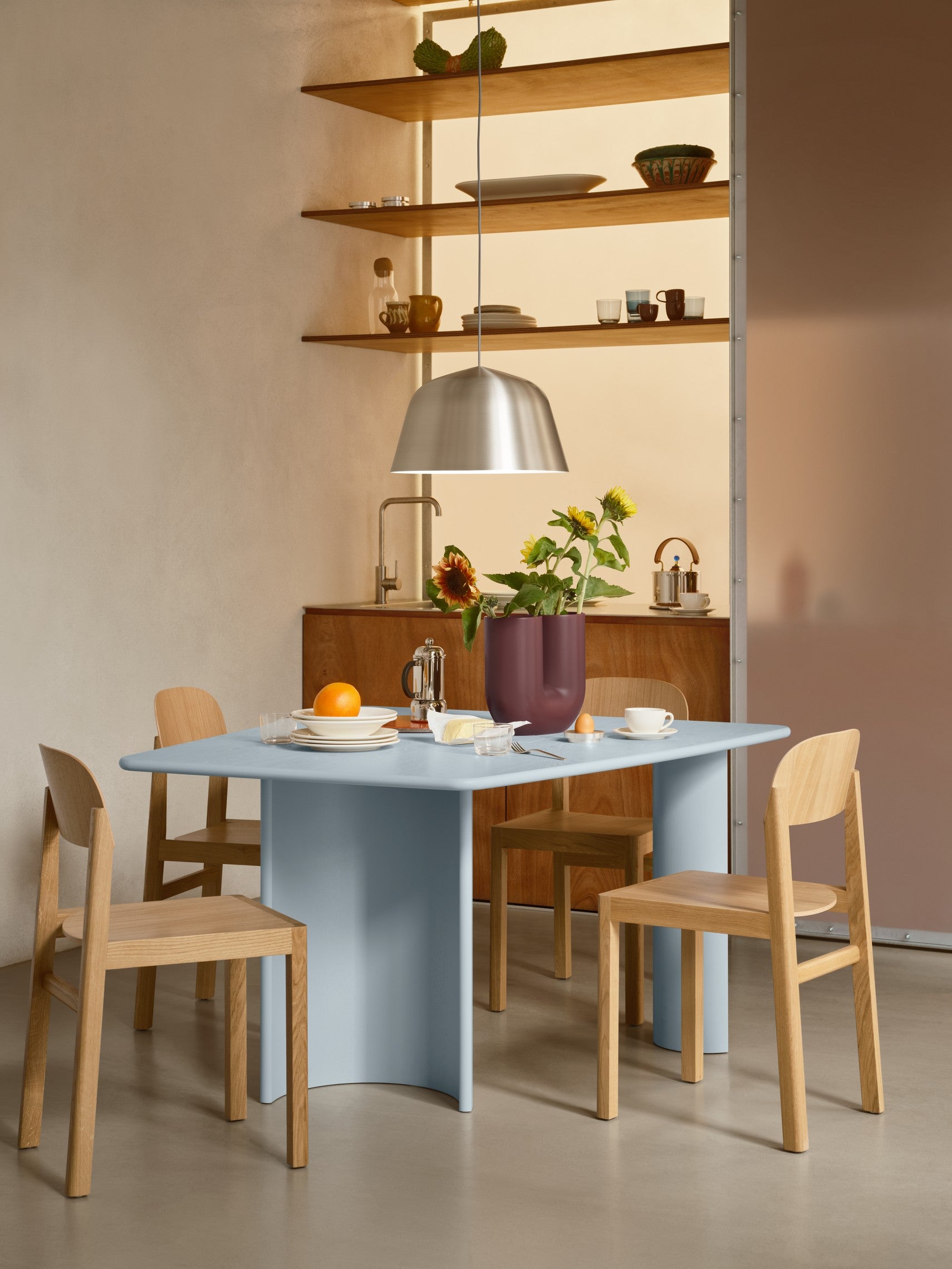 Lampa wisząca AMBIT szczotkowane aluminium