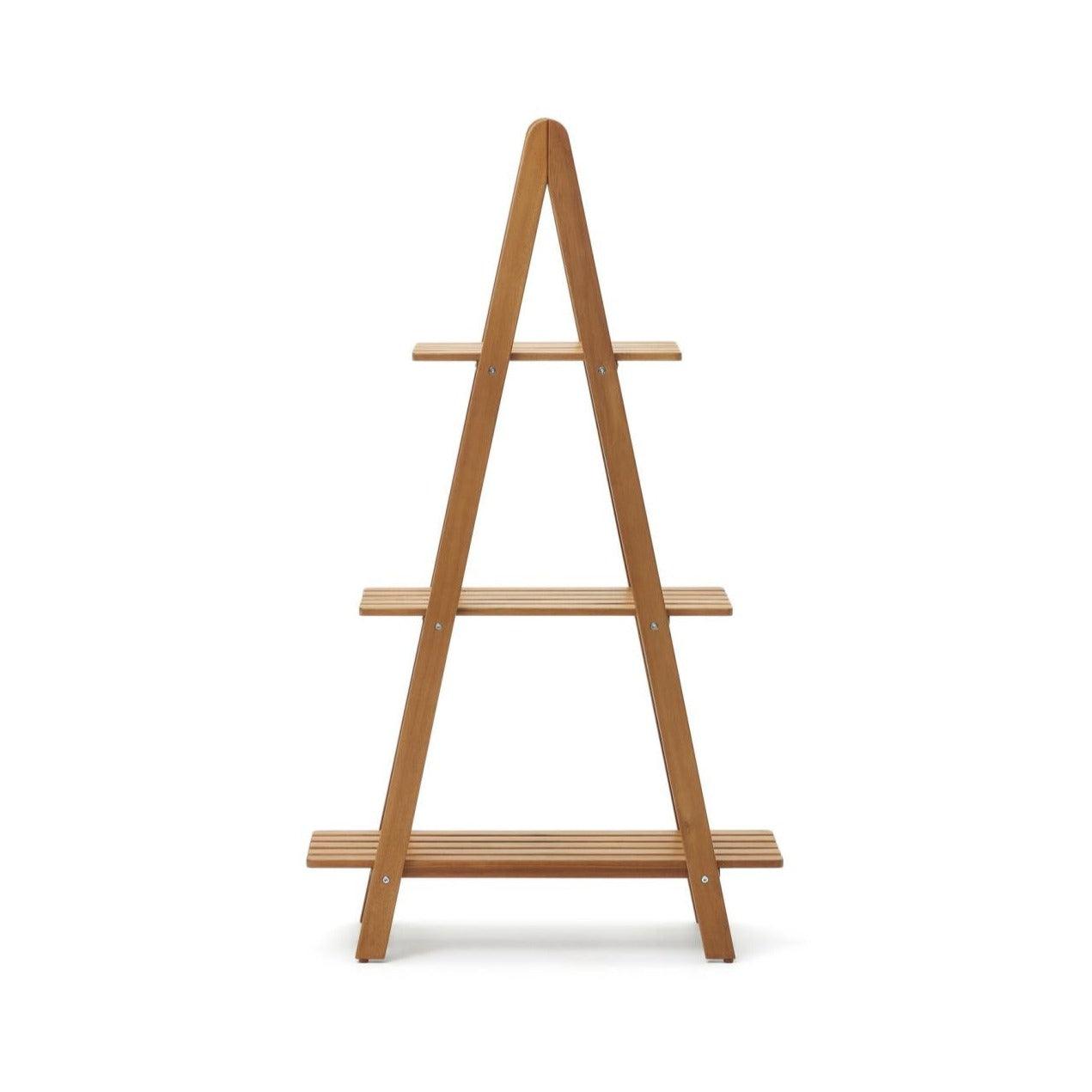 Regał ogrodowy dwustronny VICTORA lite drewno akacjowe La Forma    Eye on Design