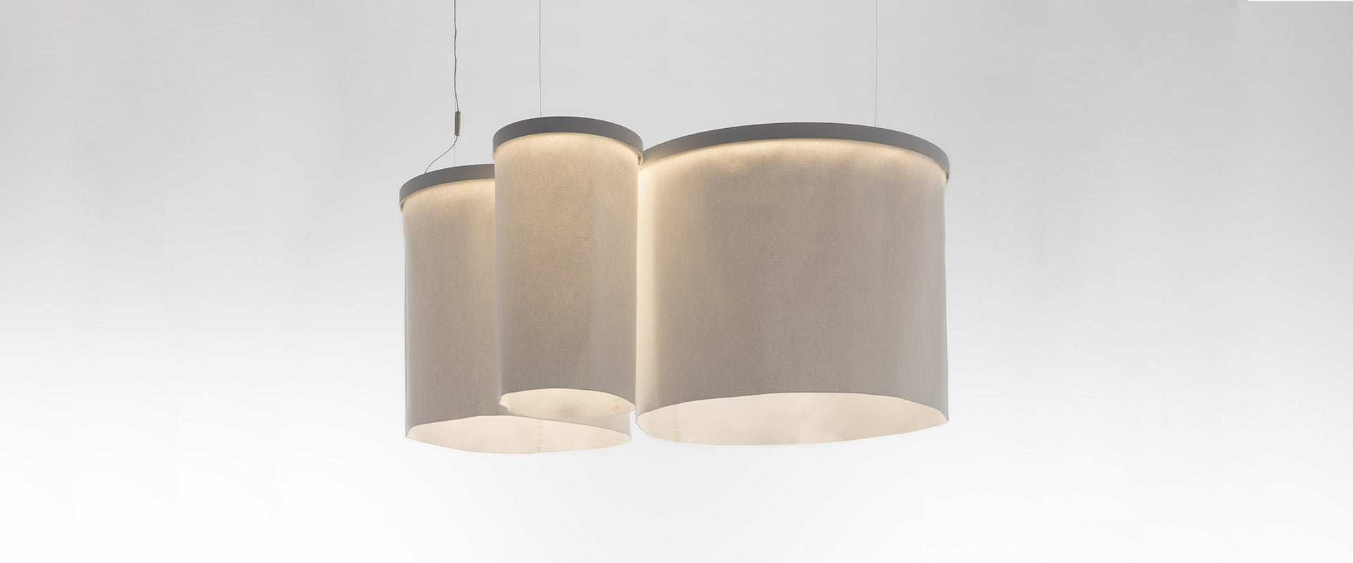RIPPLE CLUSTER pendant lamp white