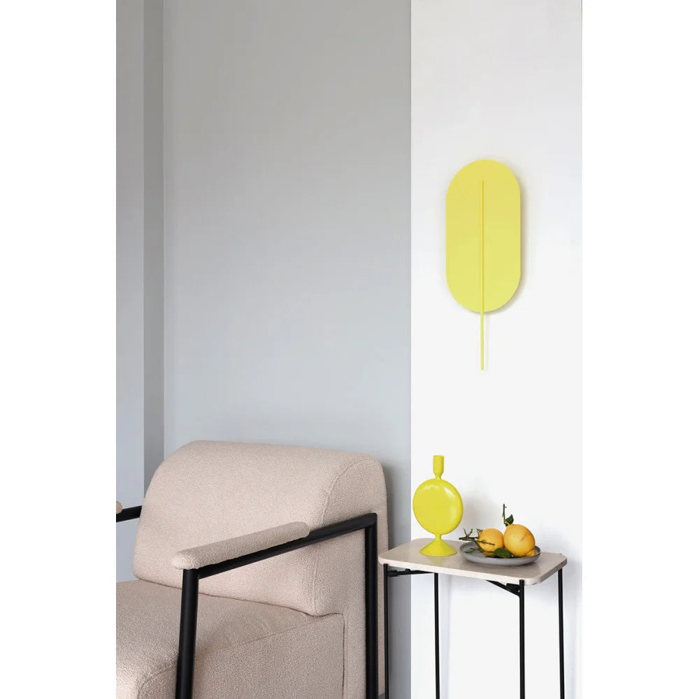 ROKKE wall lamp light yellow