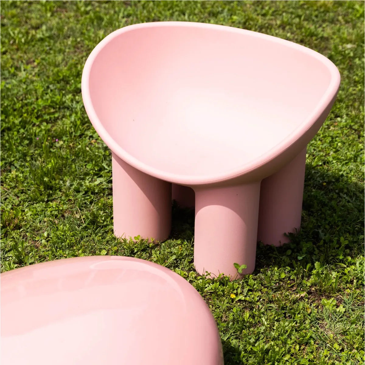 Pink Poly Poly armchair