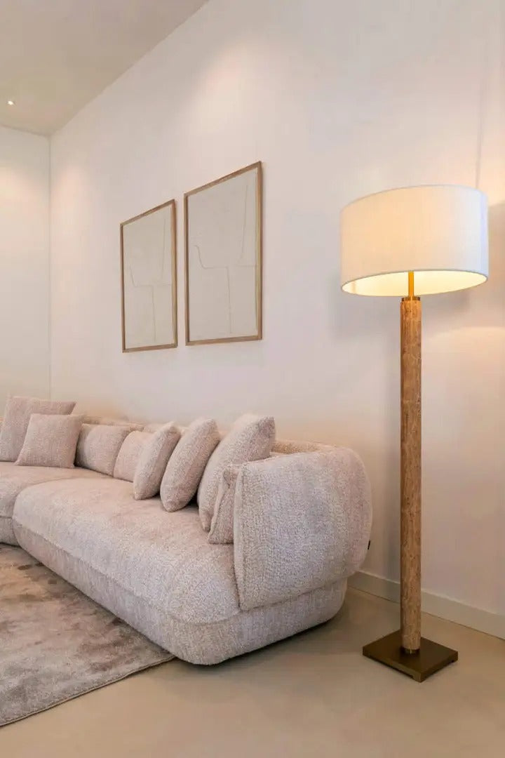 Stehlampe LOREN braun