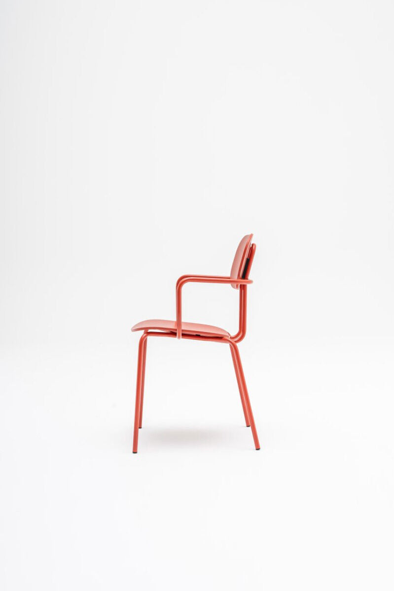 Krzesło NEW SCHOOL podstawa czworonożna czarny [Milena] MDD    Eye on Design