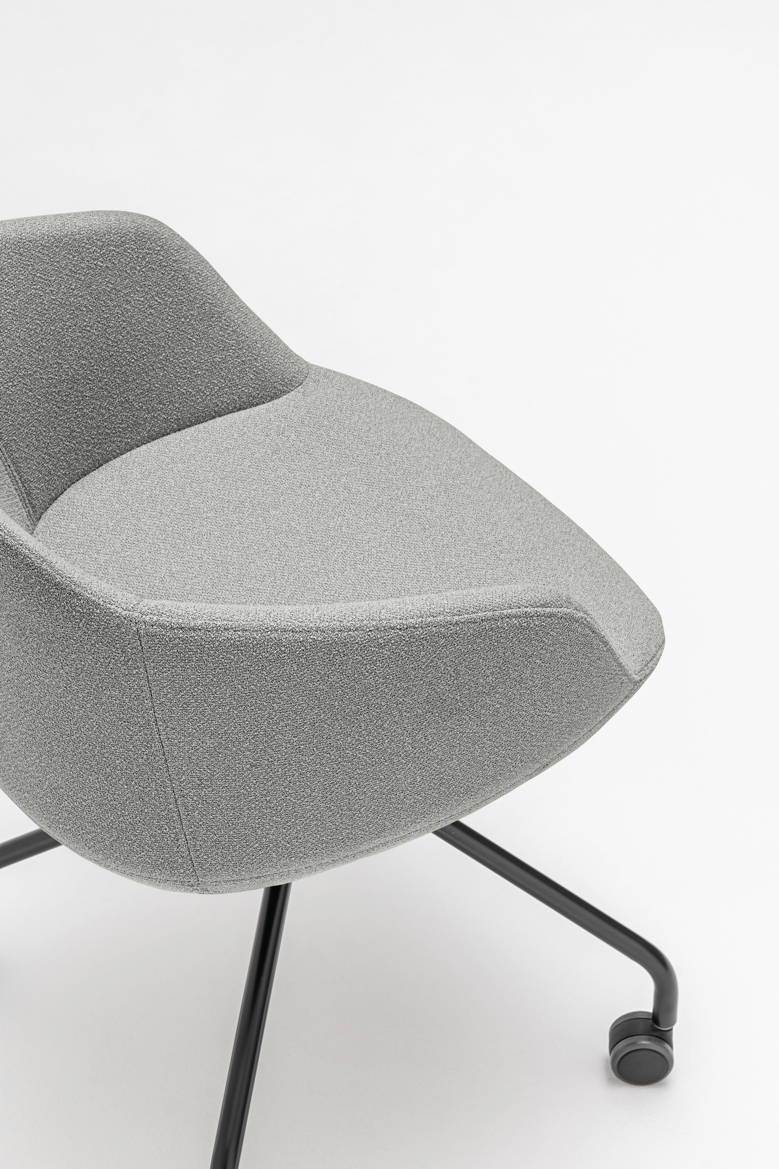 Office chair Ultra base of the cross with wheels to the soft surface