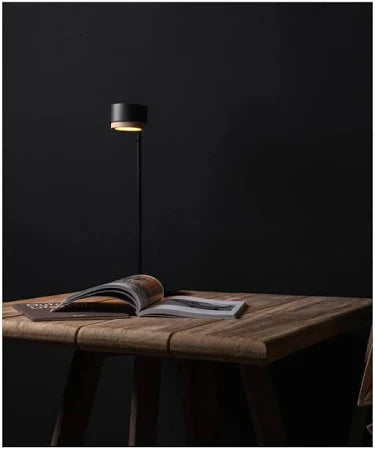 JUBI table lamp black with concrete