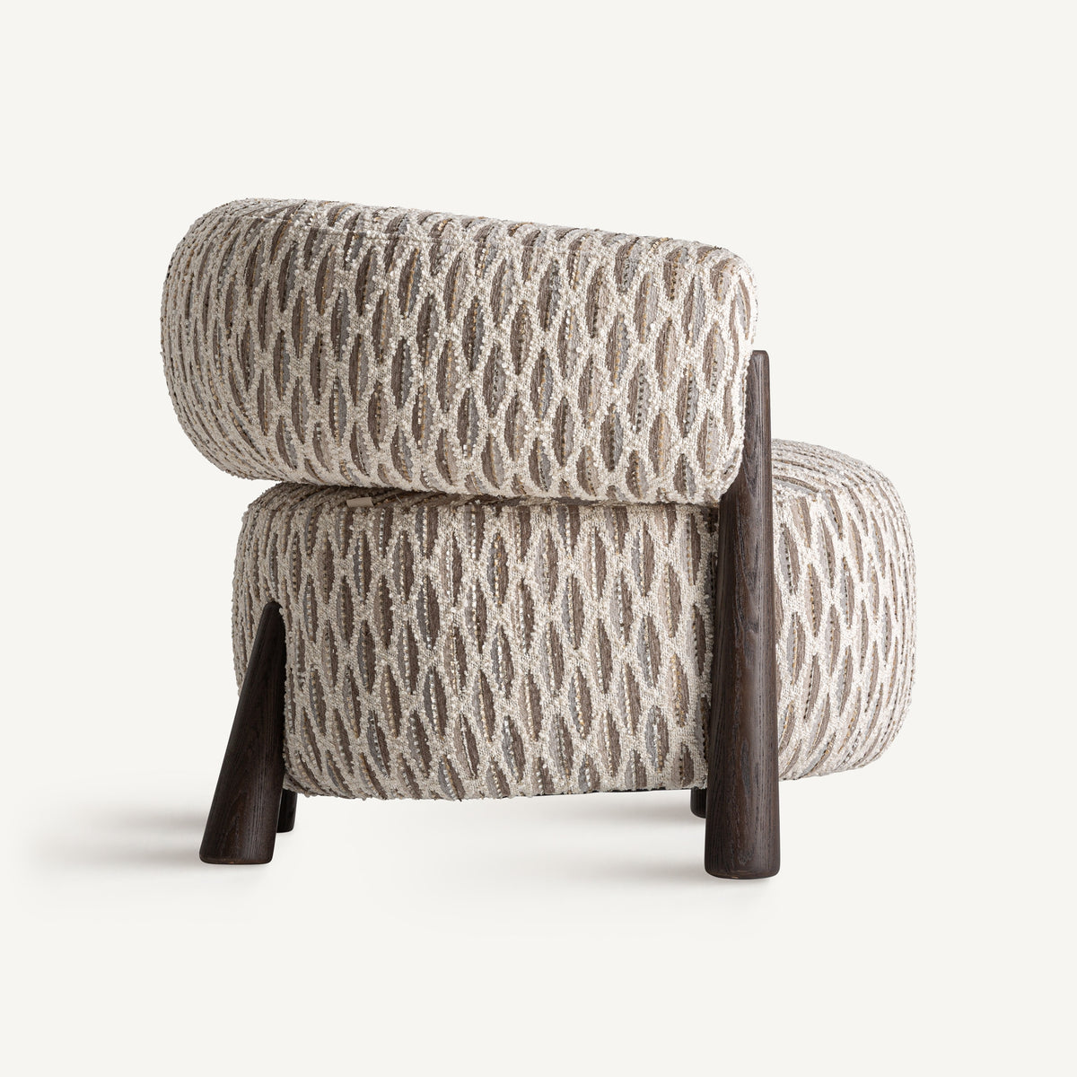 Beige TIFFEN Sessel mit Holzgestell