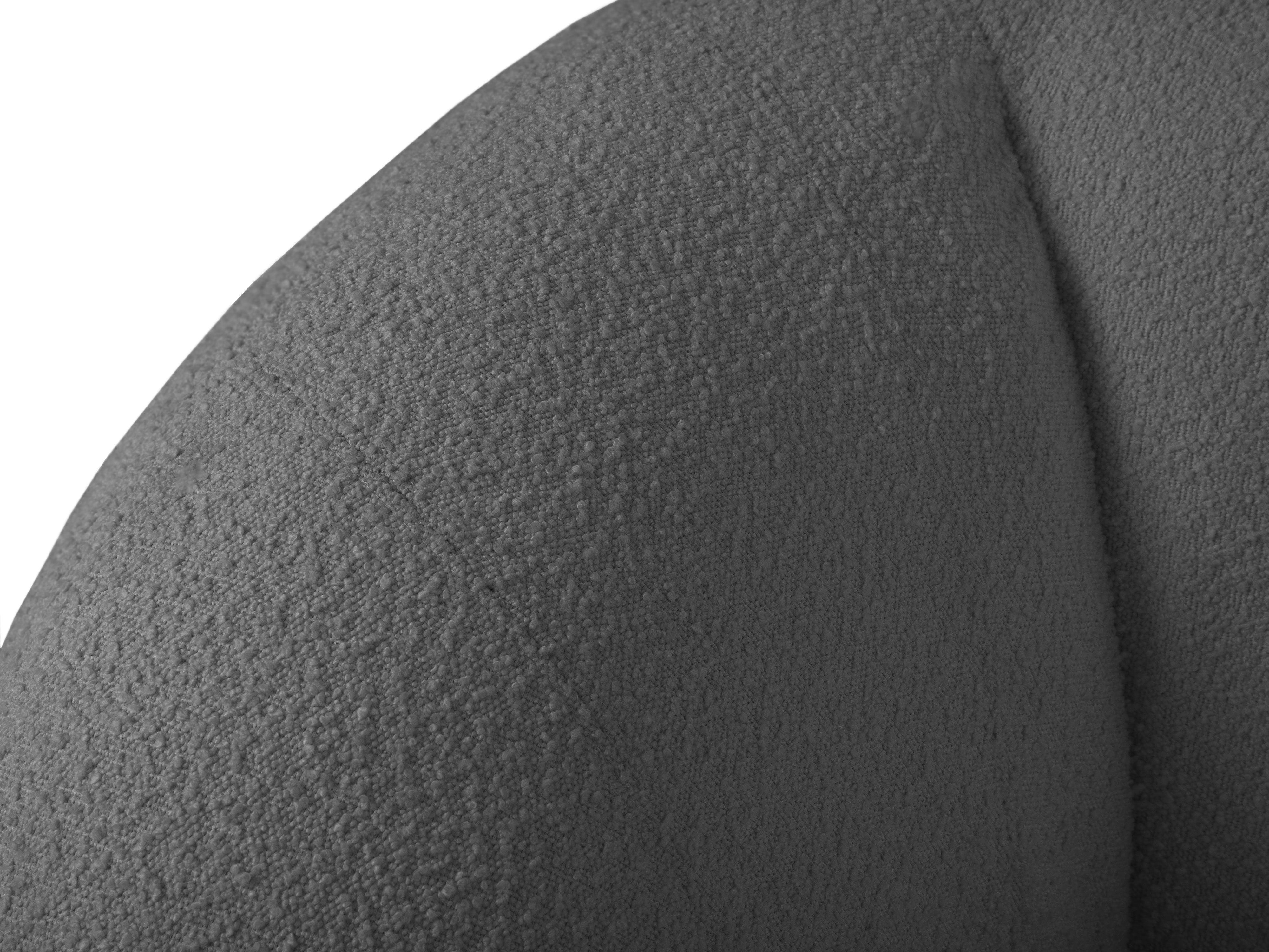 Sofa 2-osobowa ESSEN ciemnoszary boucle – Cosmopolitan Design