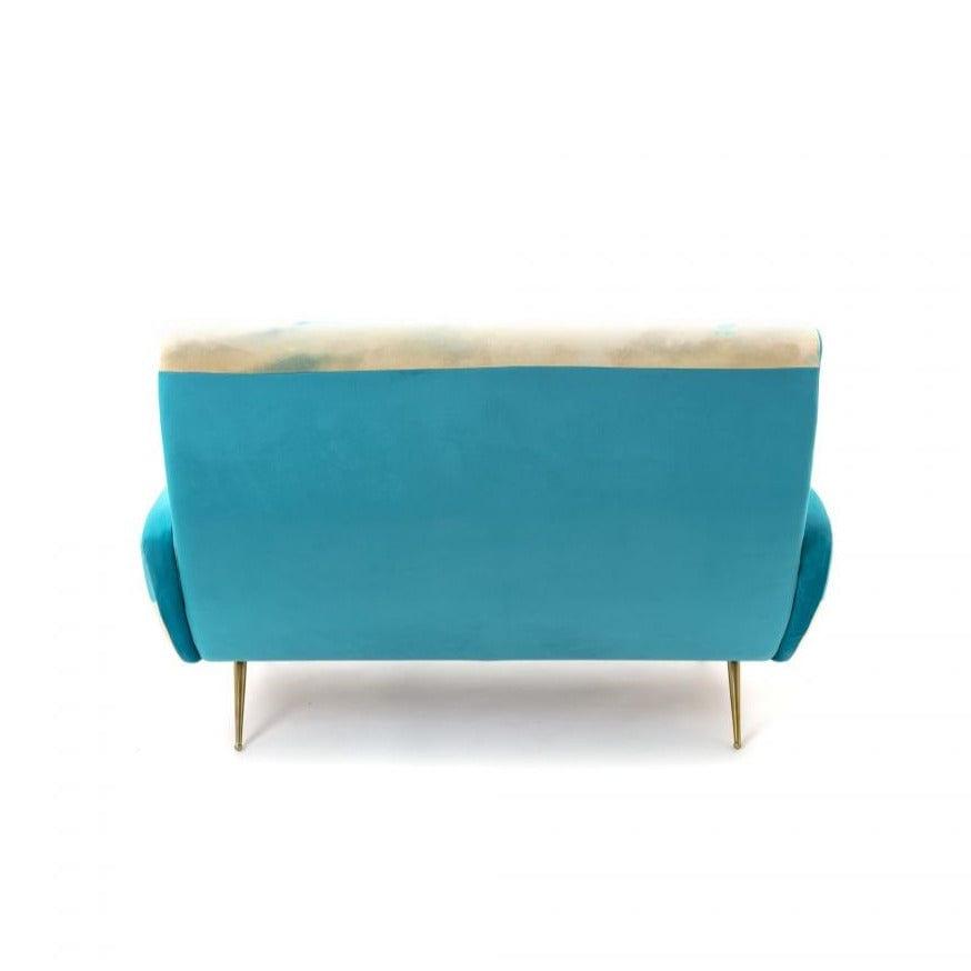 Sofa 2-osobowa SEA GIRL turkusowy Seletti    Eye on Design