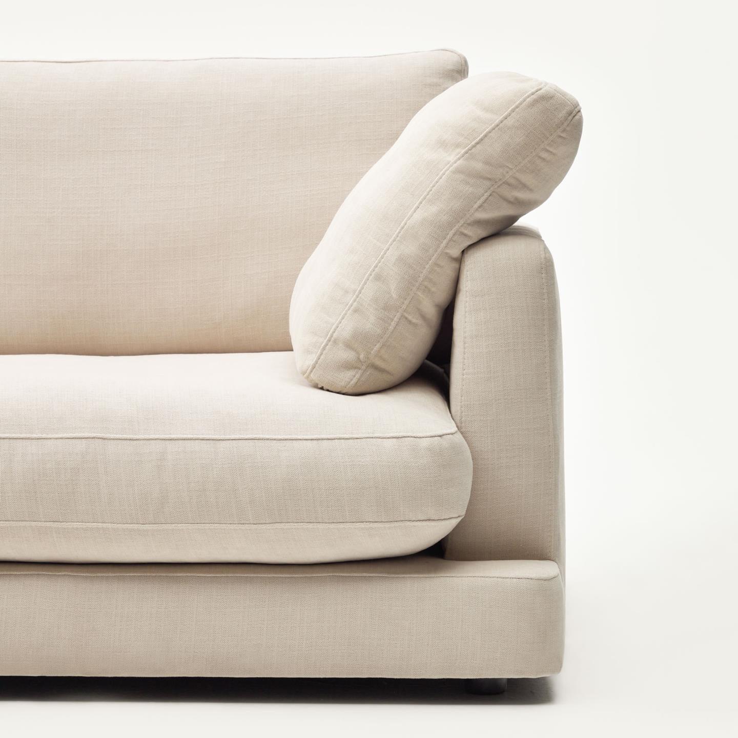 Sofa 3-osobowa GALA jasnobeżowy La Forma    Eye on Design