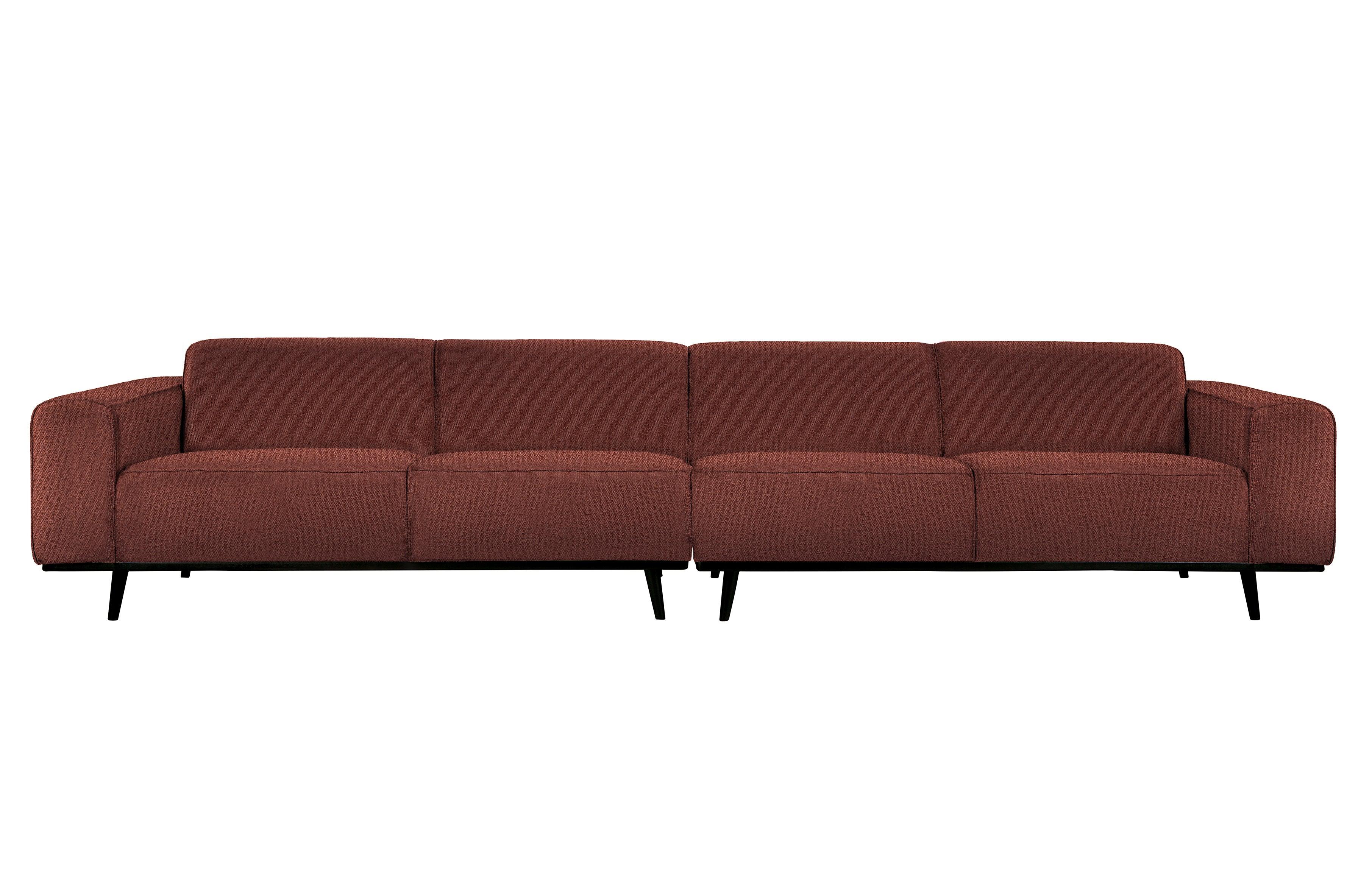Sofa 4-osobowa STATEMENT boucle kasztanowy – Woood