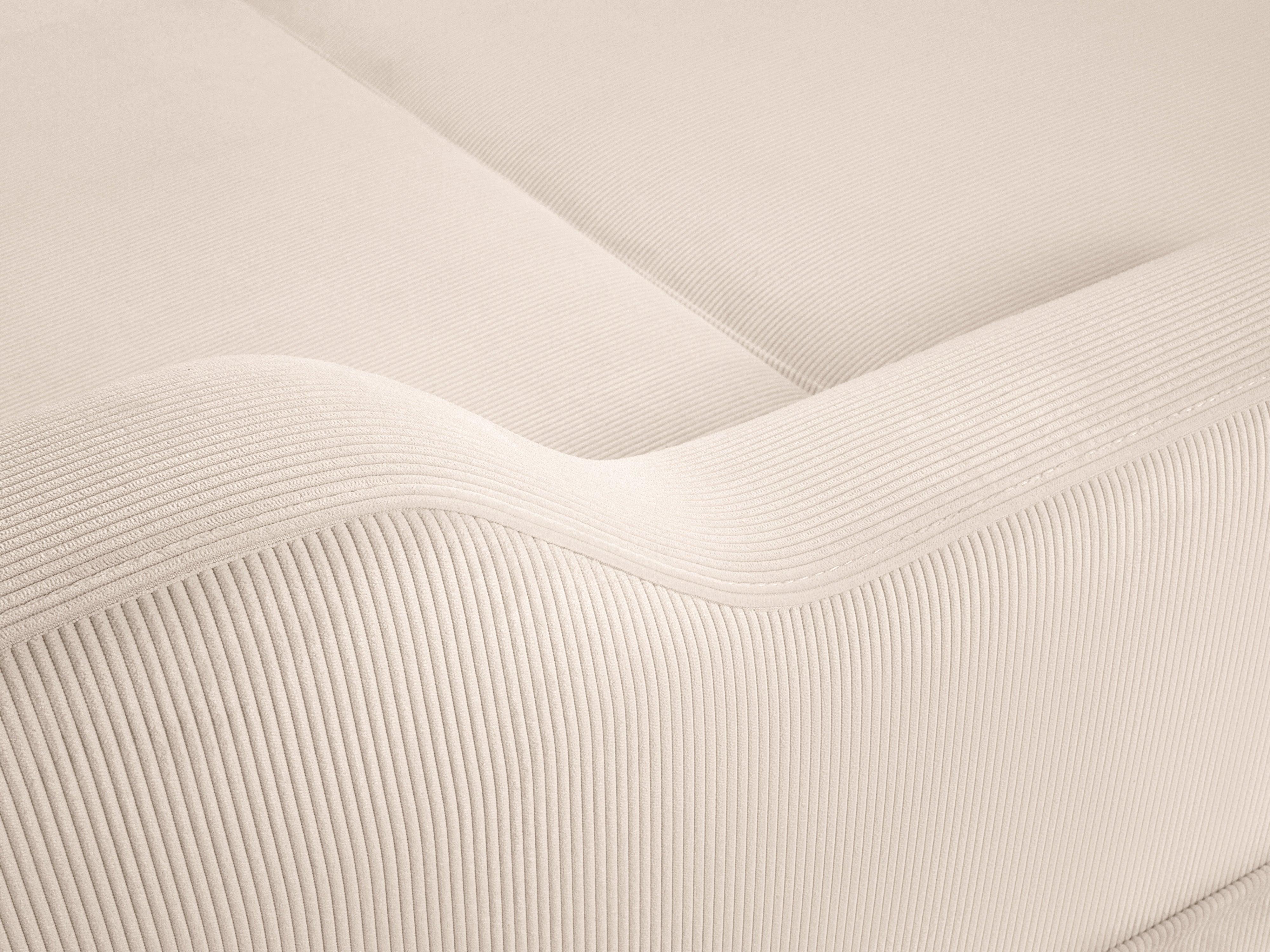 Sofa sztruksowa z funkcją spania ROSE beżowy Mazzini Sofas    Eye on Design