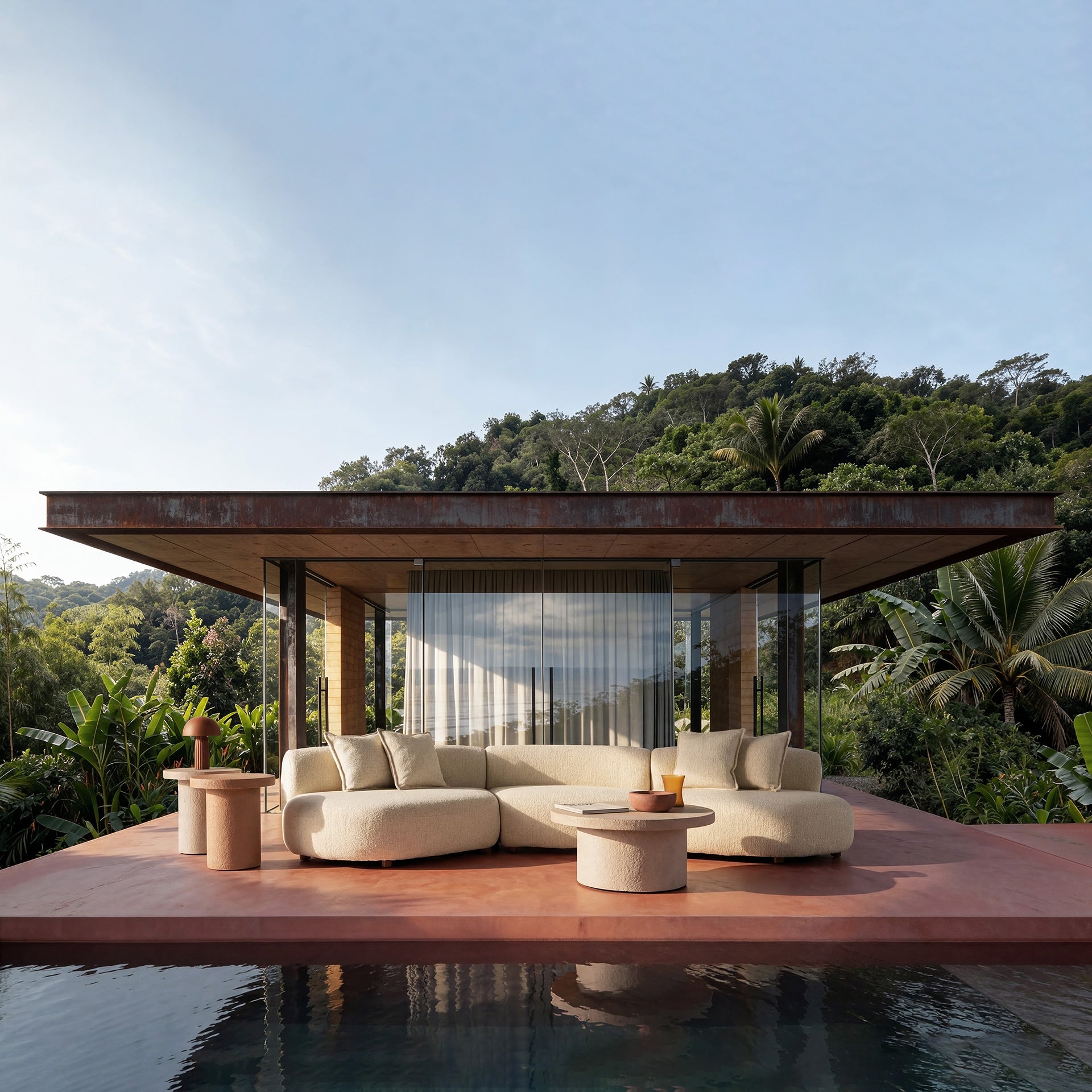 Sofa außen WENDEN hellbeige