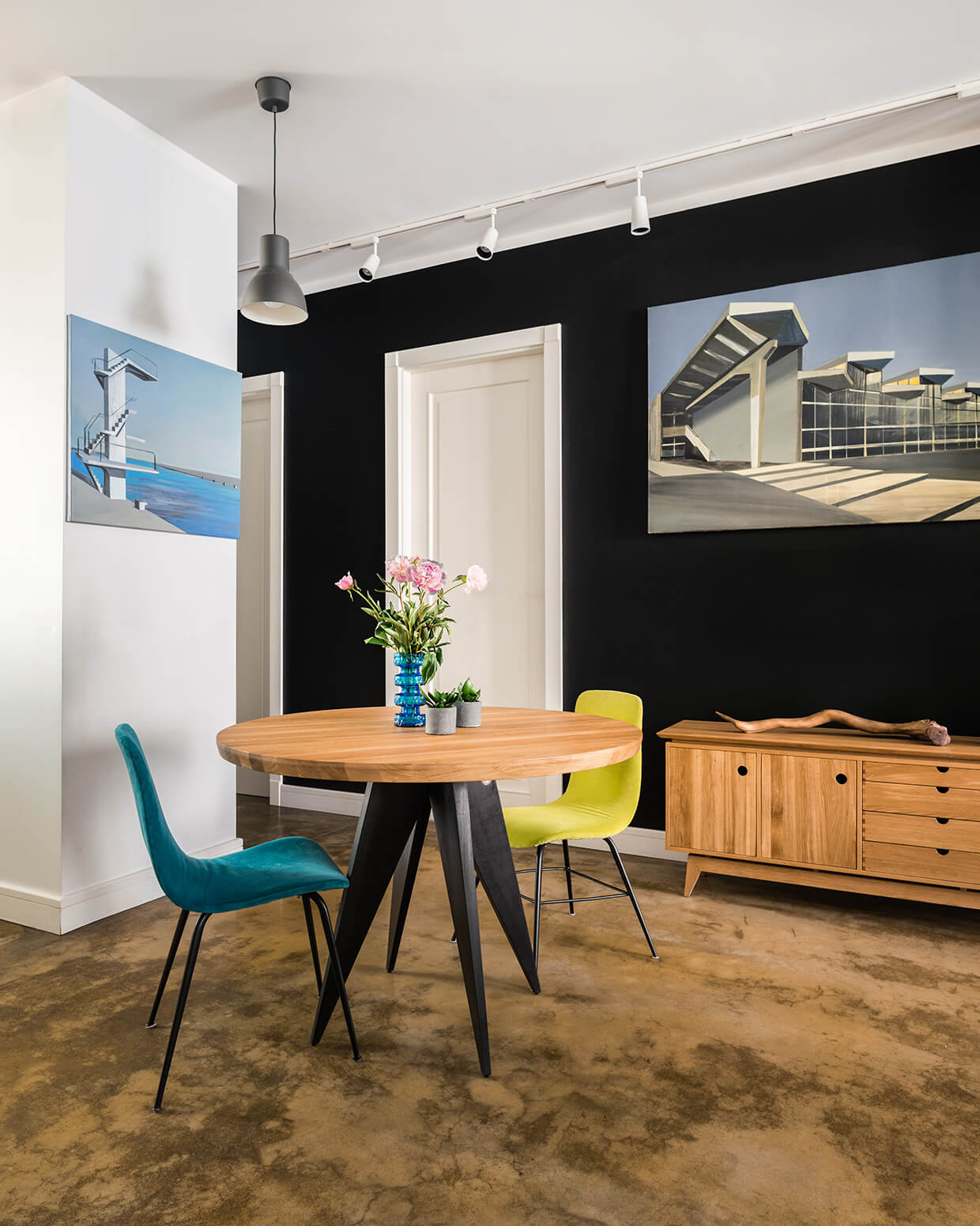 MEDUSA round table oak