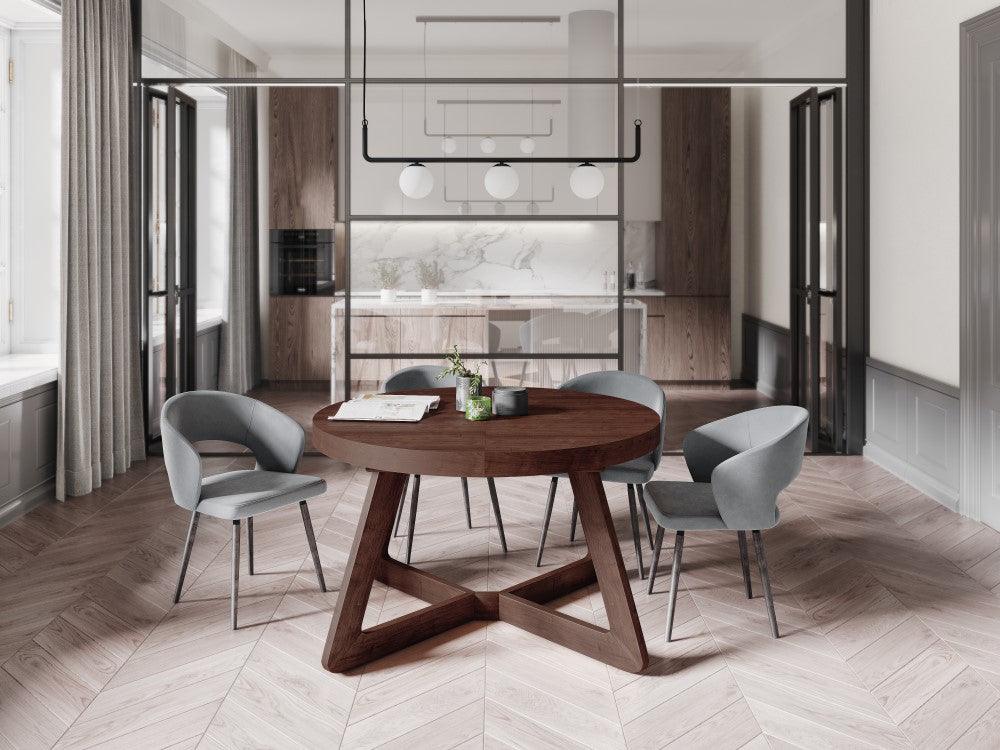 Stół rozkładany BODIL ciemnobrązowy dąb Windsor & Co    Eye on Design