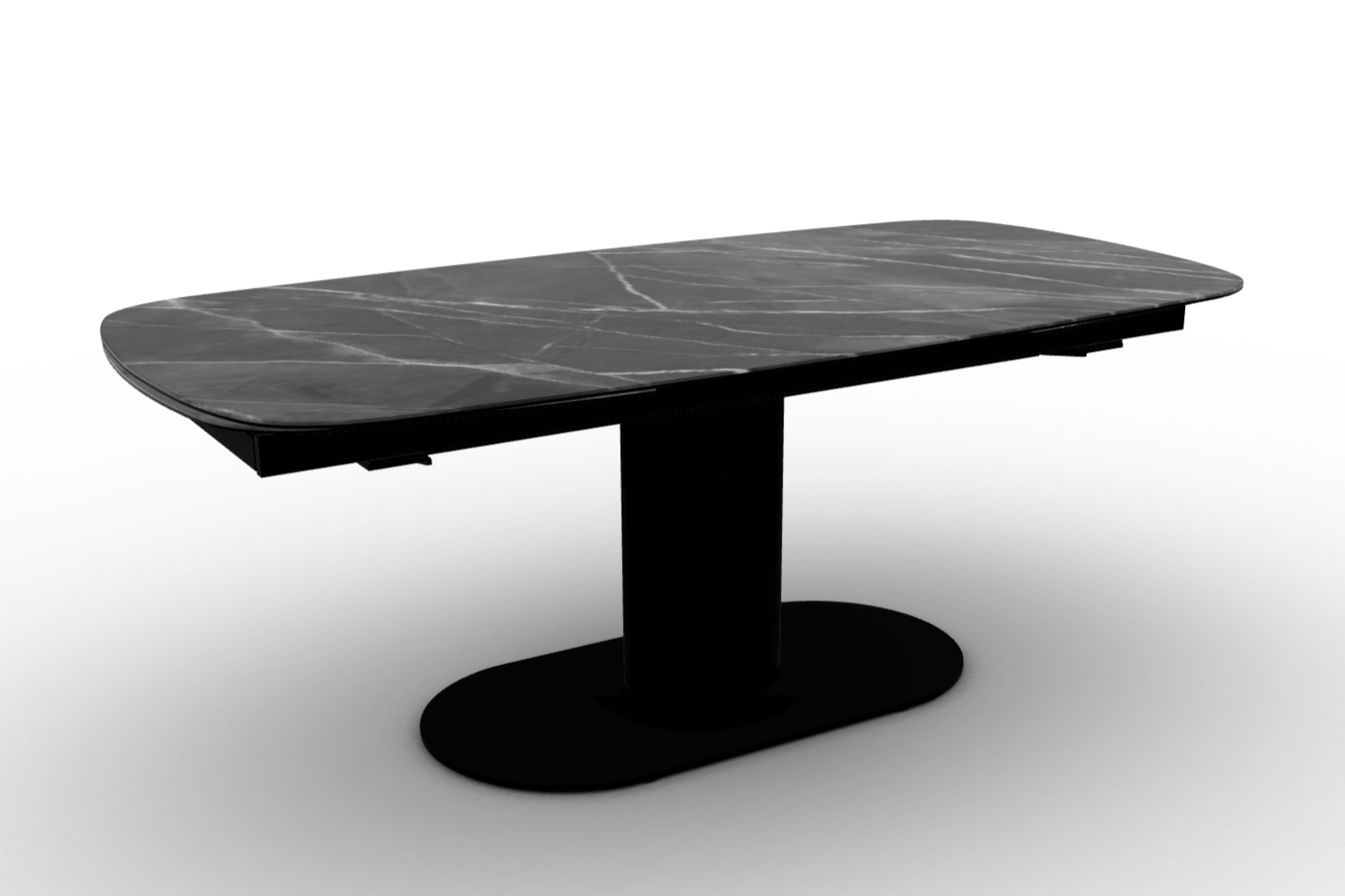 Stół rozkładany CAMEO antracytowy marmur – ceramika, Calligaris