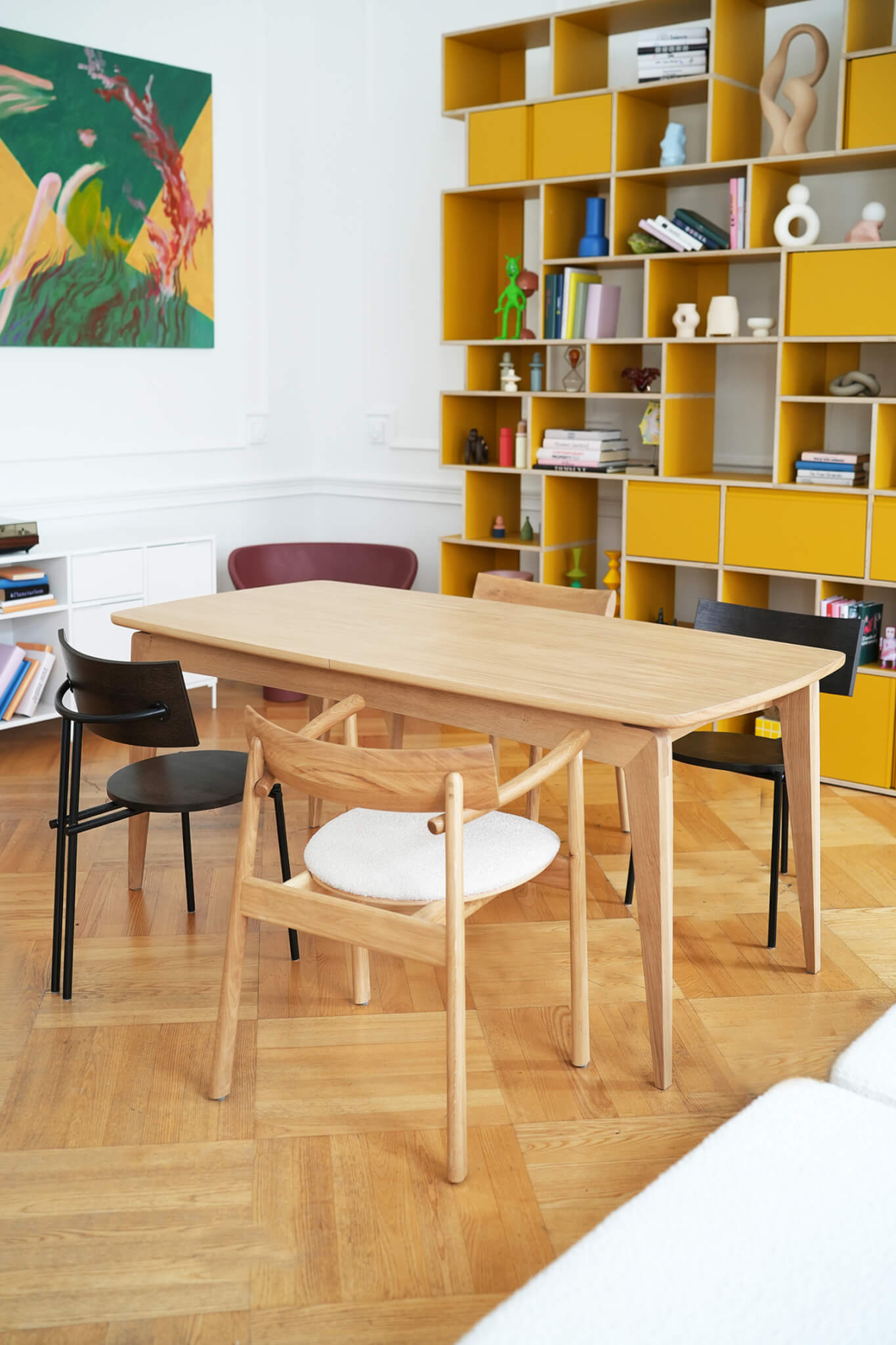 Extendable Oak Table TAOZ