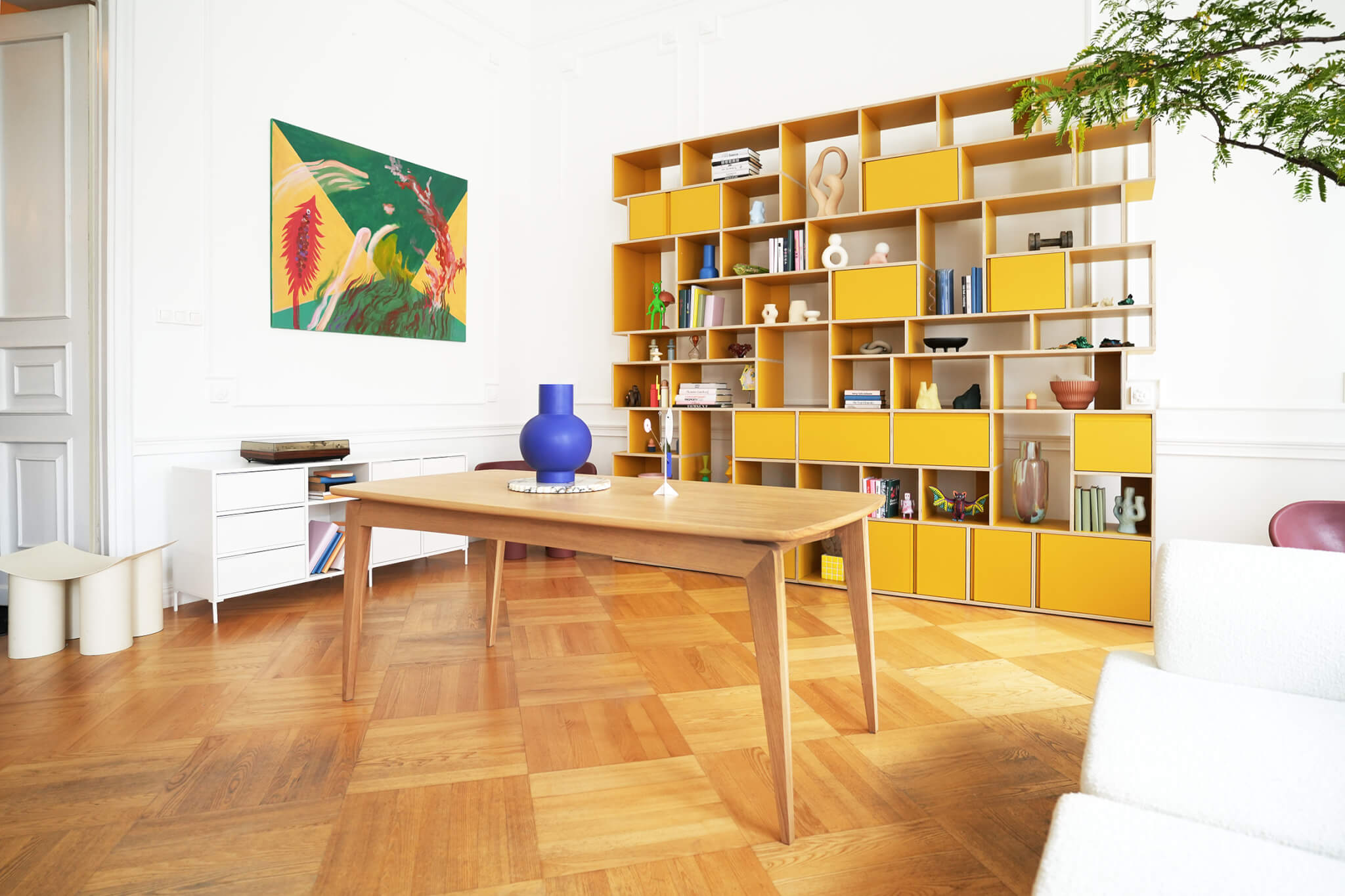 Extendable Oak Table TAOZ