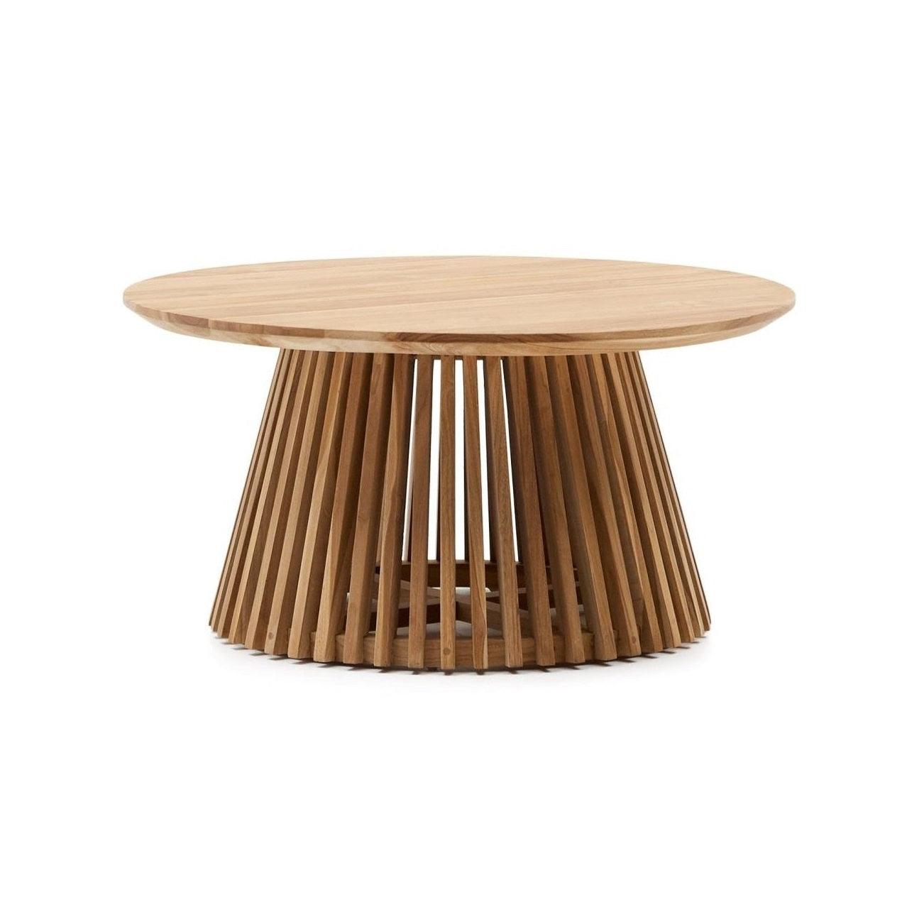 Stolik kawowy JEANETTE lite drewno tekowe La Forma    Eye on Design