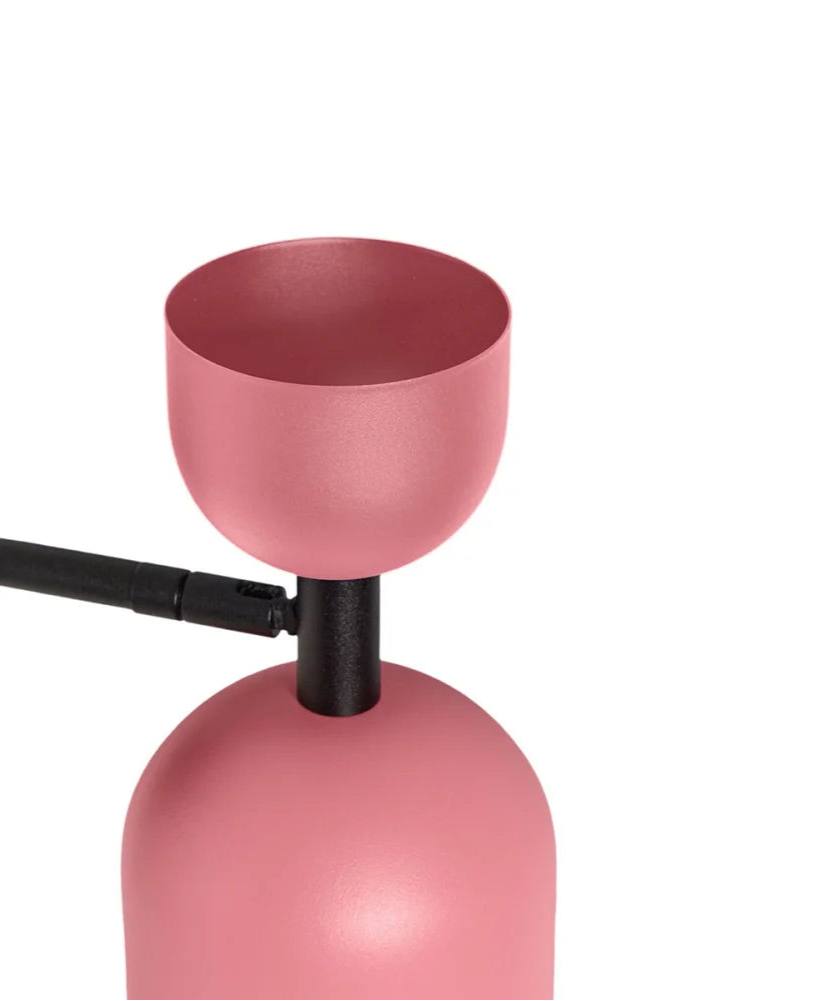 SUPURU rosa Wandleuchte
