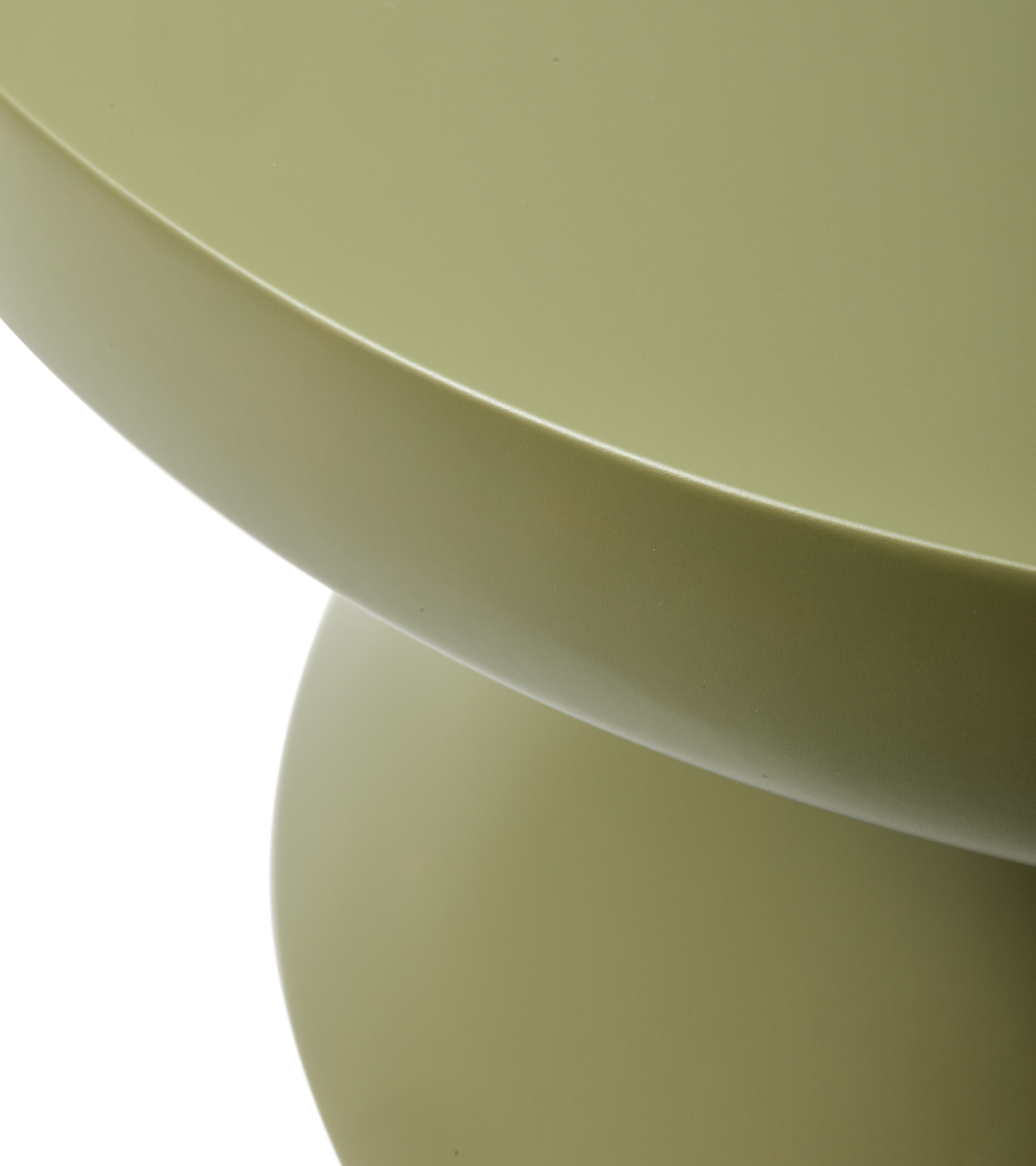 ZIG ZAG MATT Outdoor-Hocker oliv