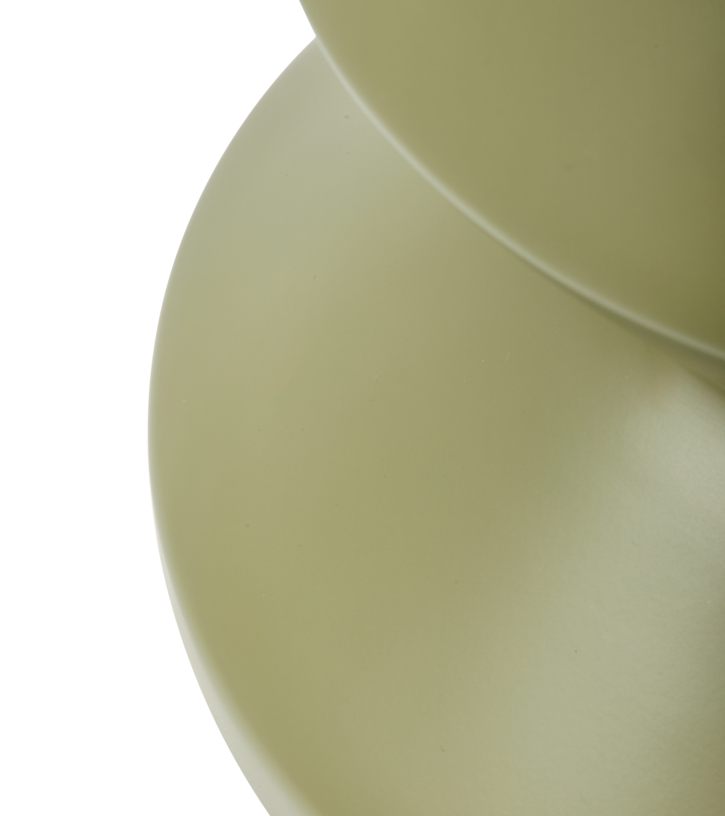 ZIG ZAG MATT Outdoor-Hocker oliv