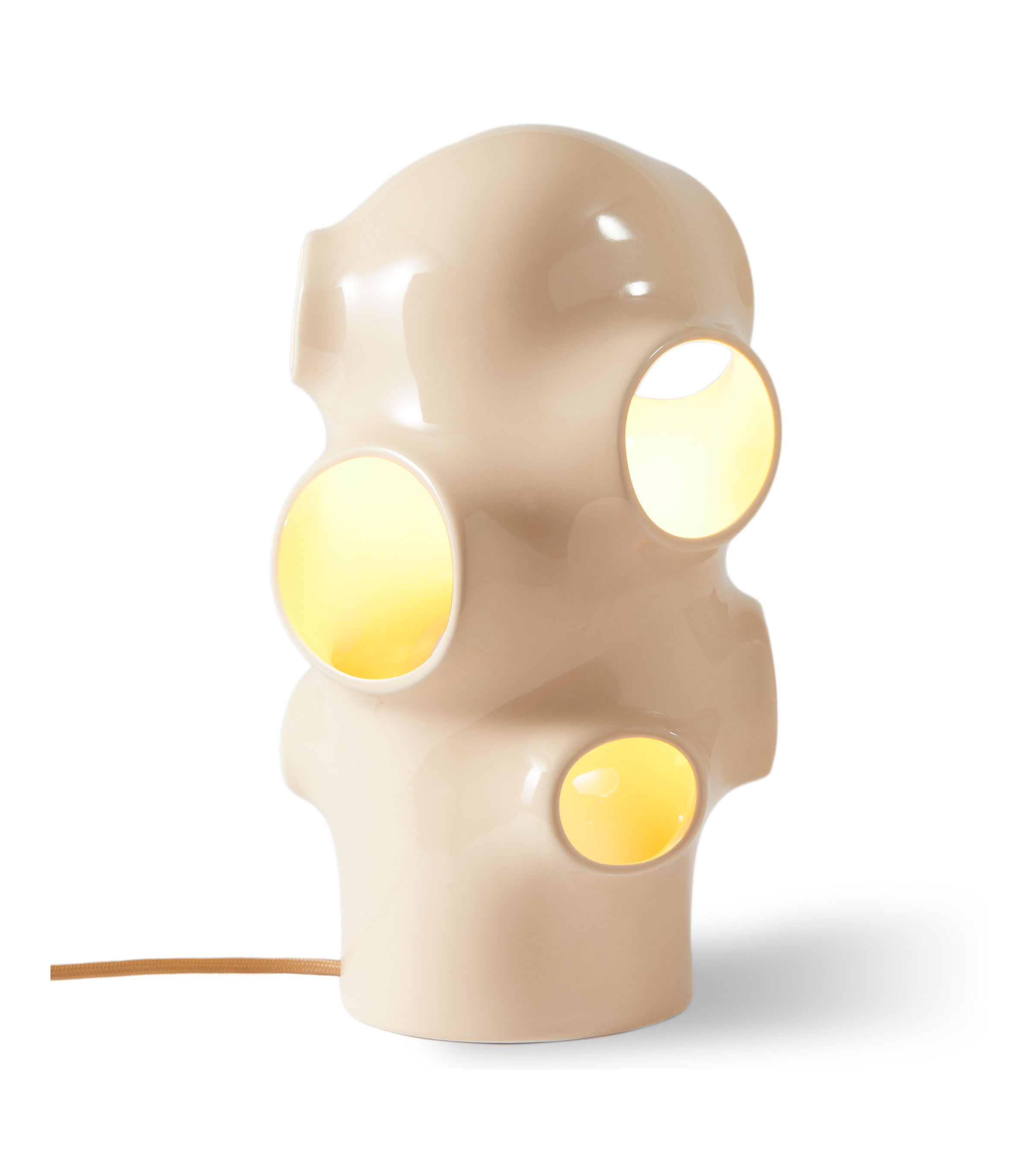 BULLE Tischleuchte beige