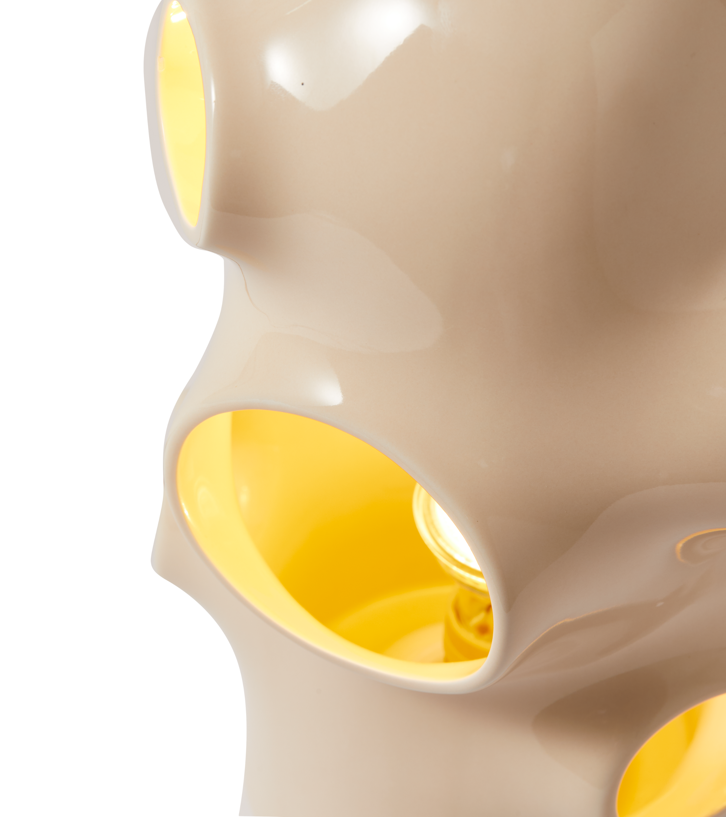 BULLE Tischleuchte beige