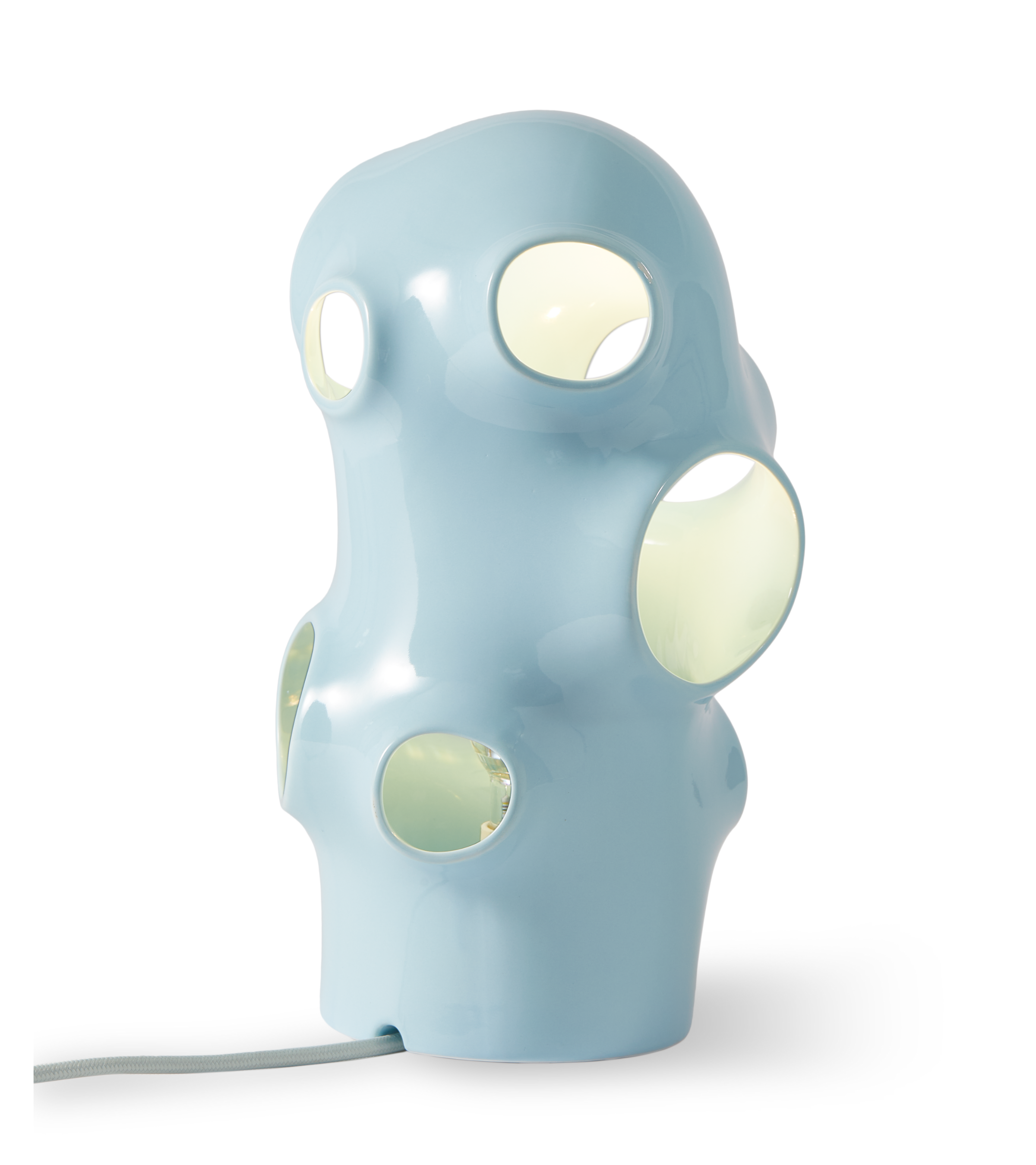 BULLE table lamp light blue