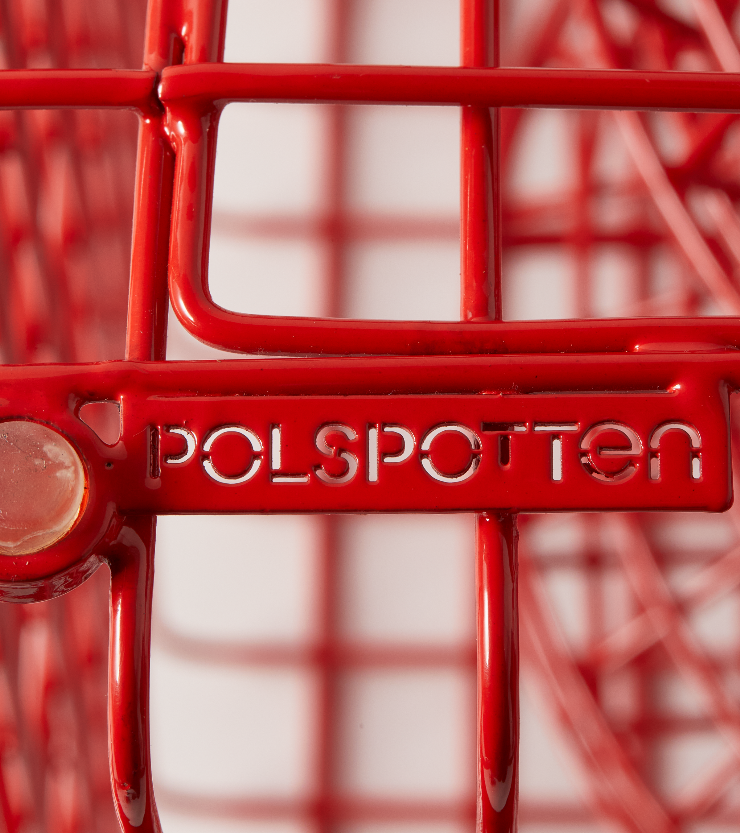 ZIG ZAG WIRE Dekohocker rot