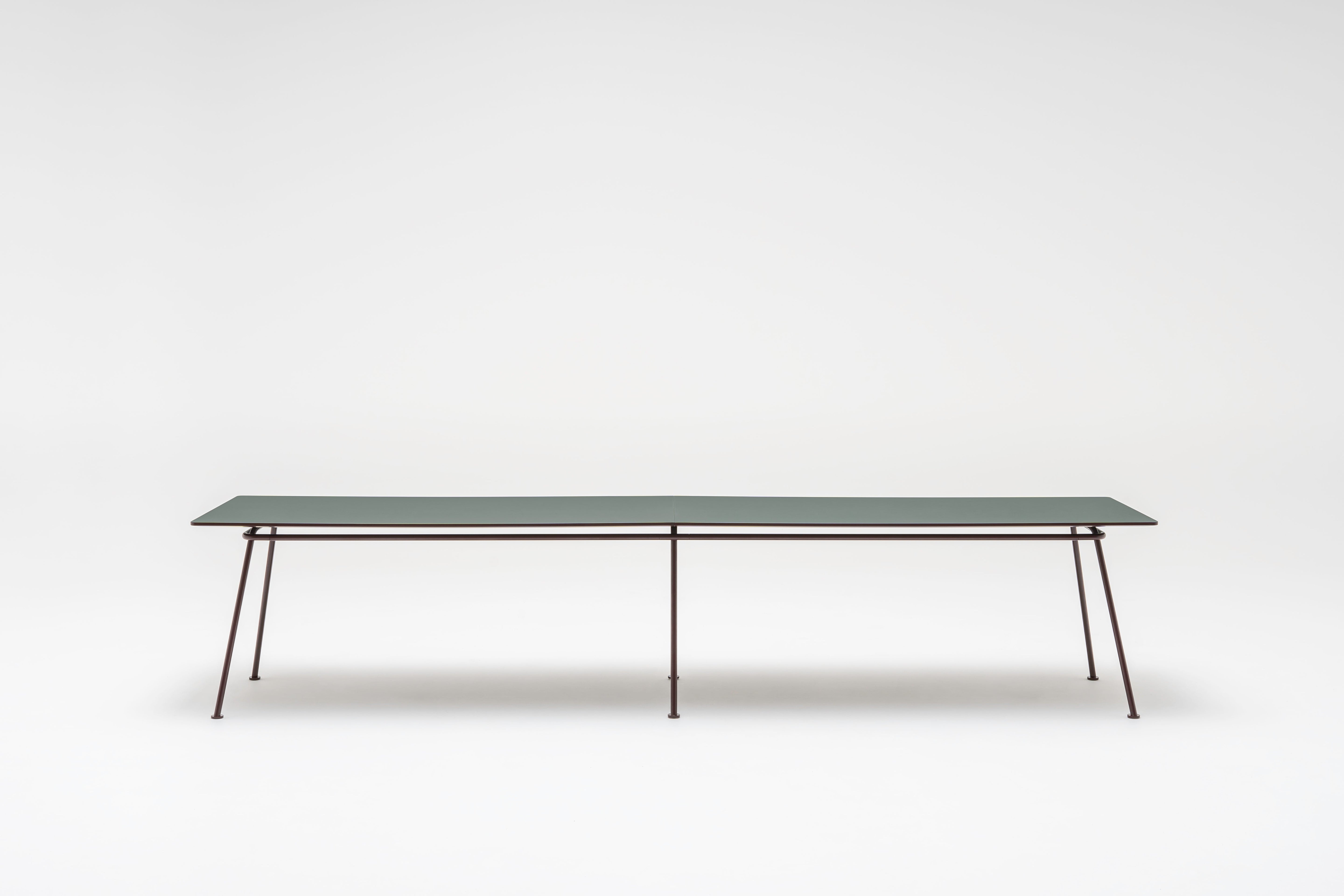 New School table Bench metal base