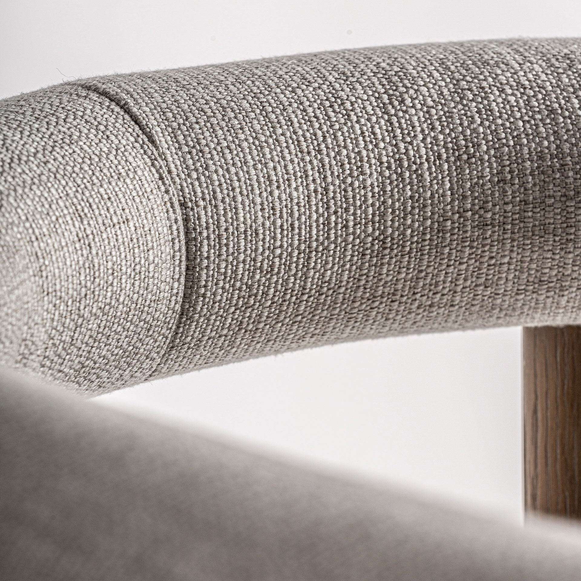 Barstuhl LAZINS beige mit Eschenbasis