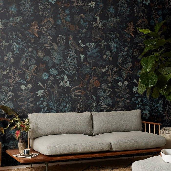 Tapeta BOTANIC BLACK Wallcolors    Eye on Design