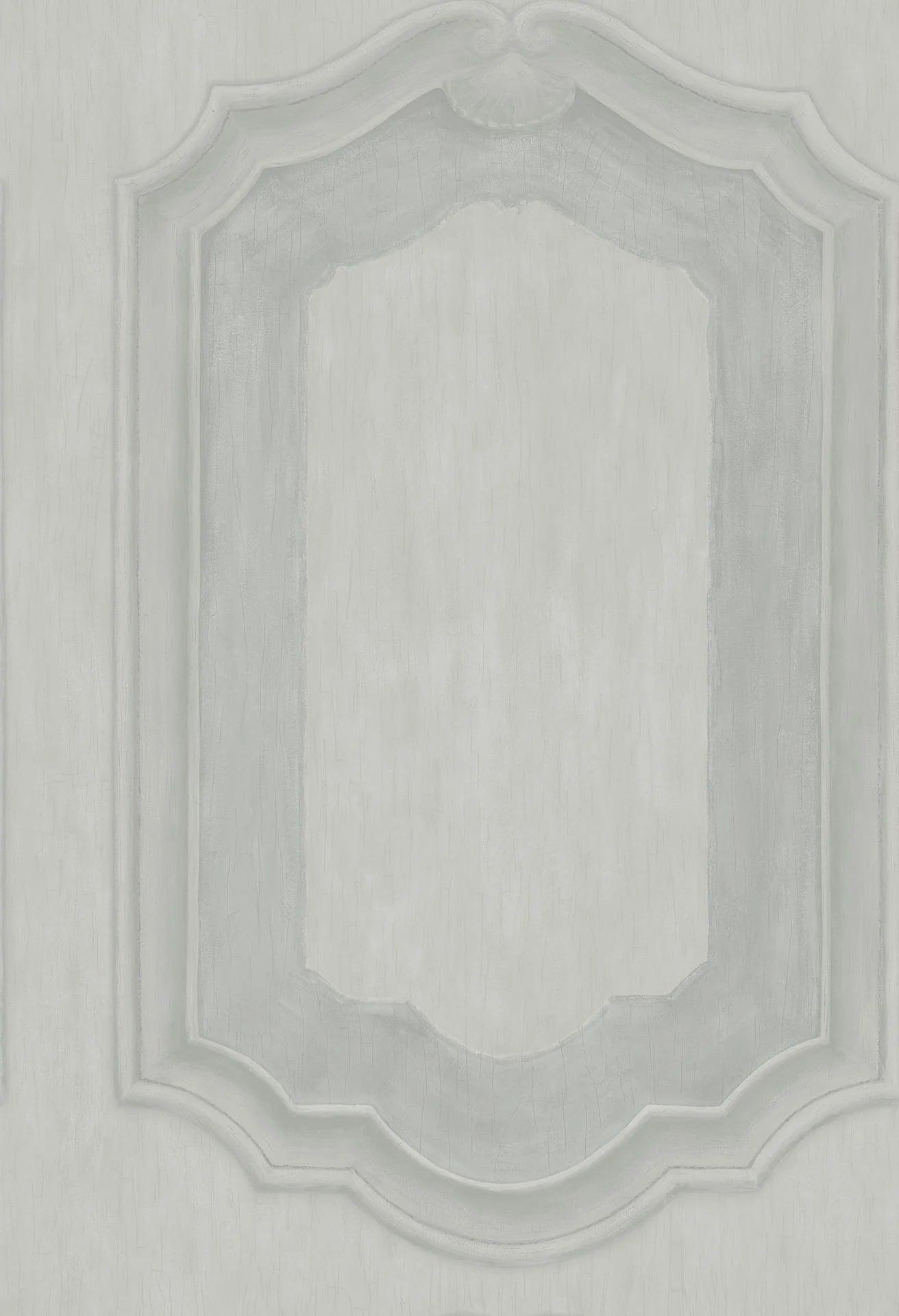 Wallpaper imitating wooden paneling FOLIE - Louis gray