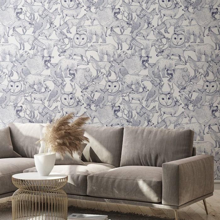 Tapeta Forest Frends Wallcolors    Eye on Design