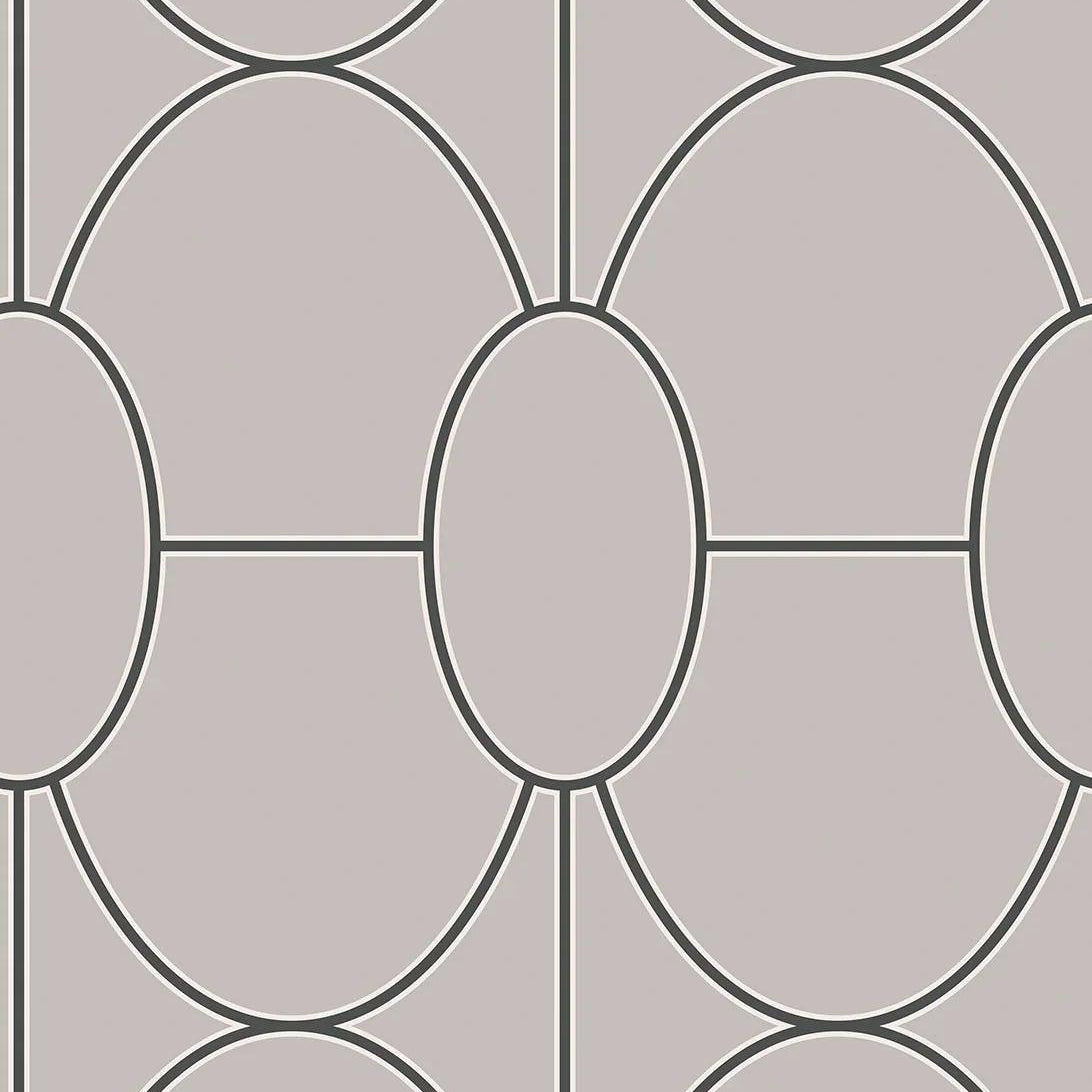 Tapeta GEOMETRIC II - Riviera ciepły szary Cole & Son Default Title   Eye on Design