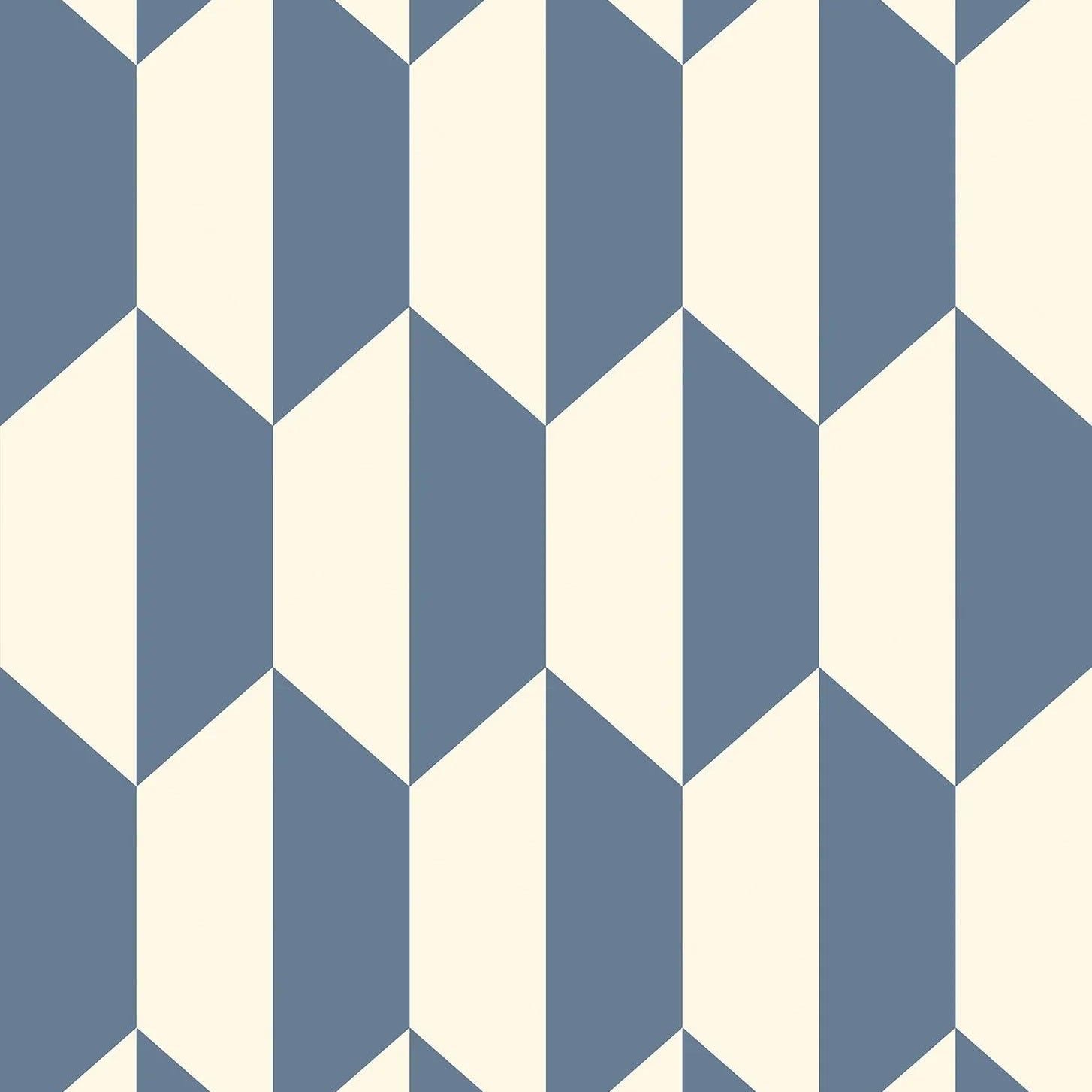 Tapeta GEOMETRIC II - Tile niebieski Cole & Son    Eye on Design