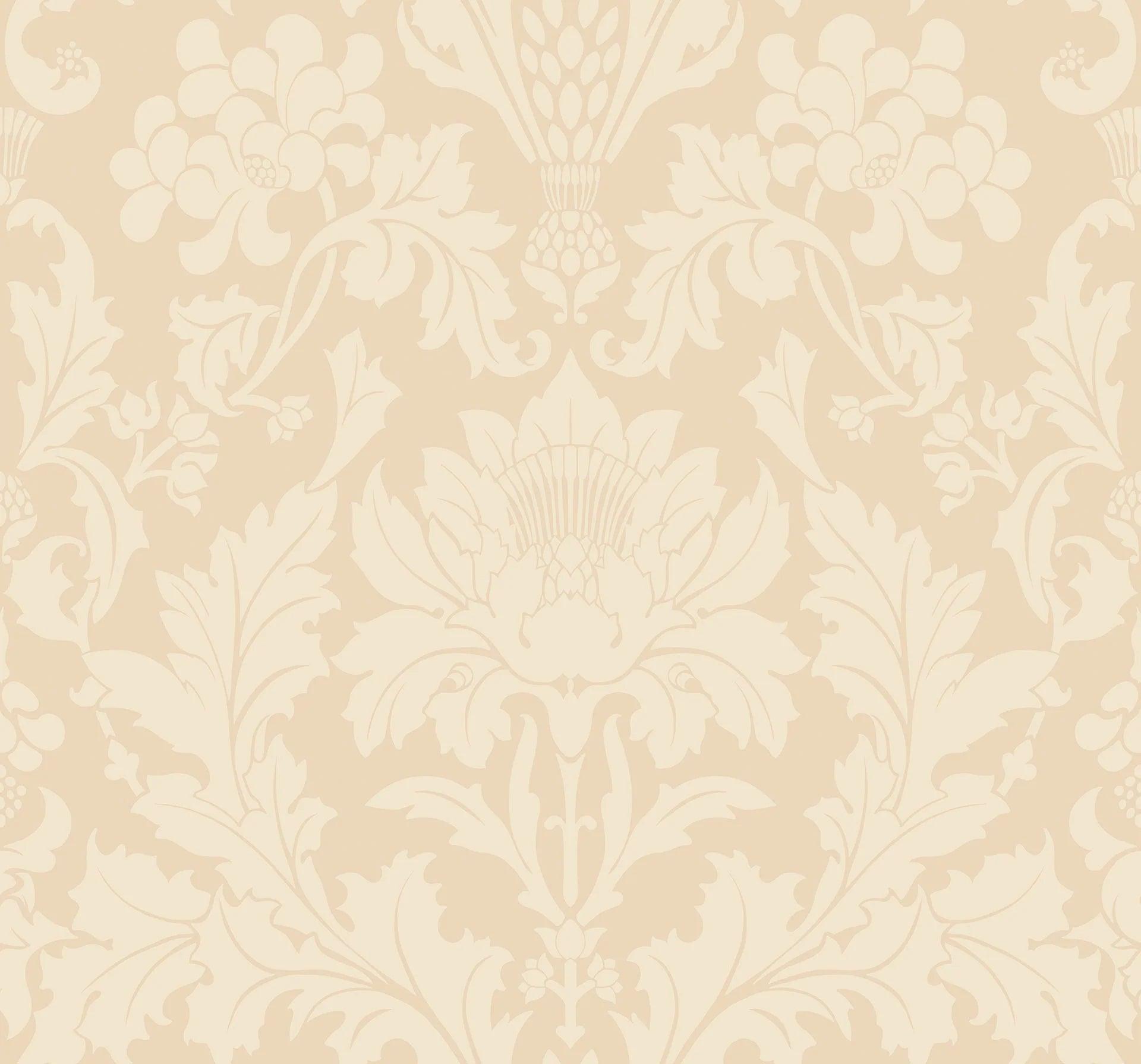 Tapeta MARIINSKY DAMASK - Fonteyn ciemny krem Cole & Son    Eye on Design
