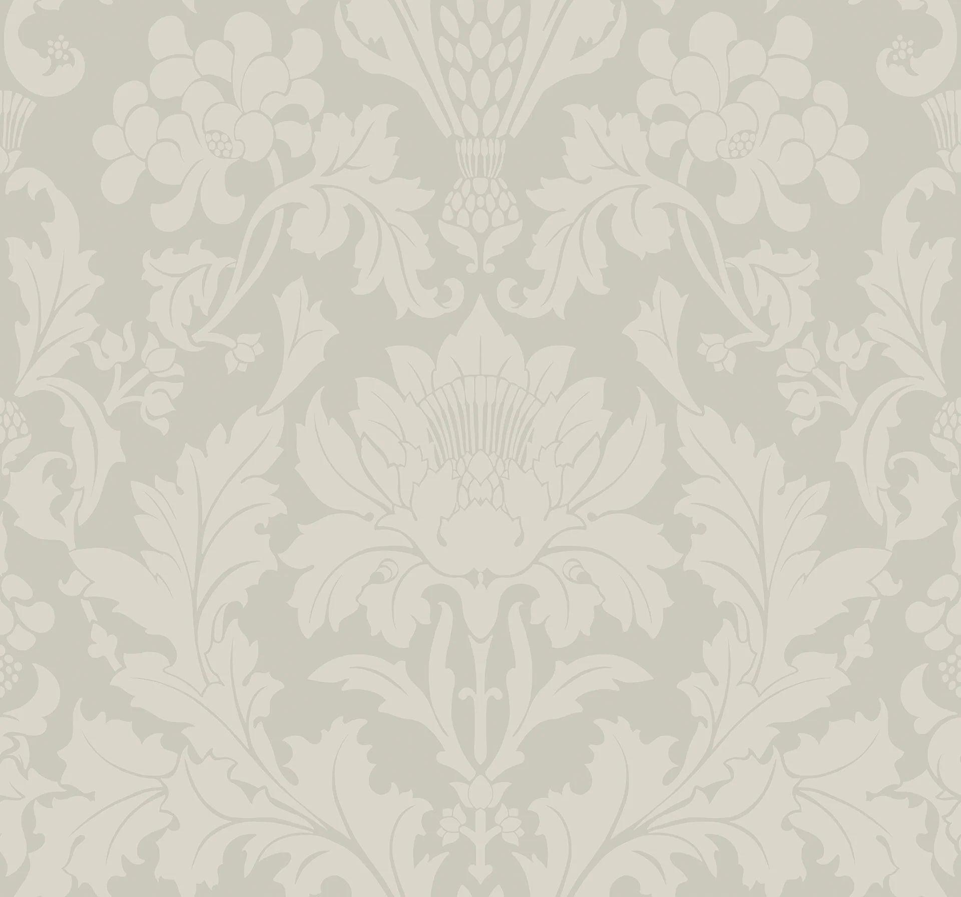 Tapeta MARIINSKY DAMASK - Fonteyn jasna oliwka Cole & Son    Eye on Design