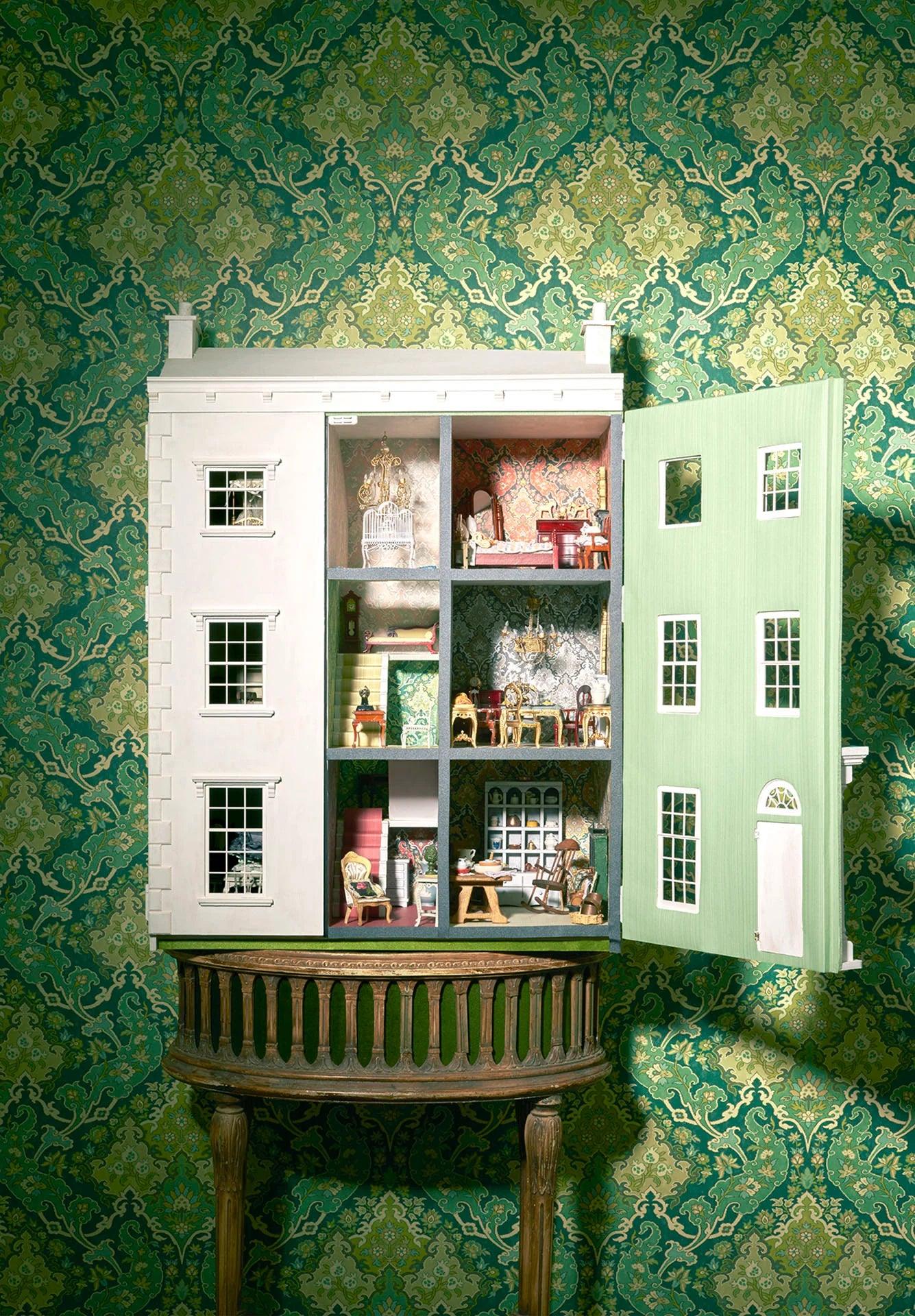 Tapeta MARIINSKY DAMASK - Pushkin zielony Cole & Son    Eye on Design