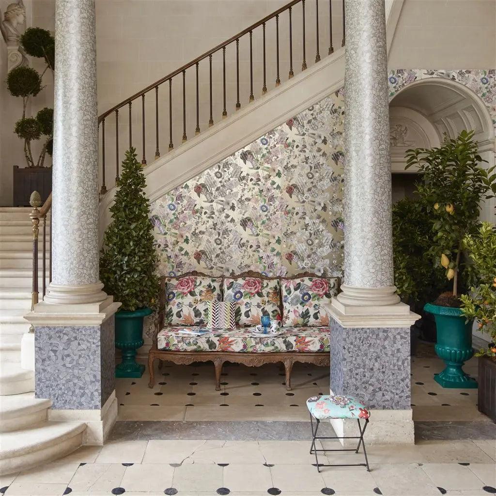 Tapeta PICASSIETTE - DORÉ antyczne złoto Christian Lacroix    Eye on Design