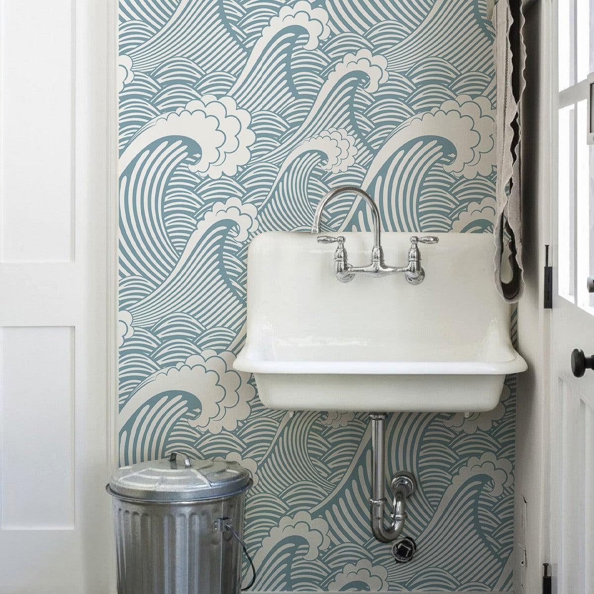 Tapeta WAVES Wallcolors    Eye on Design